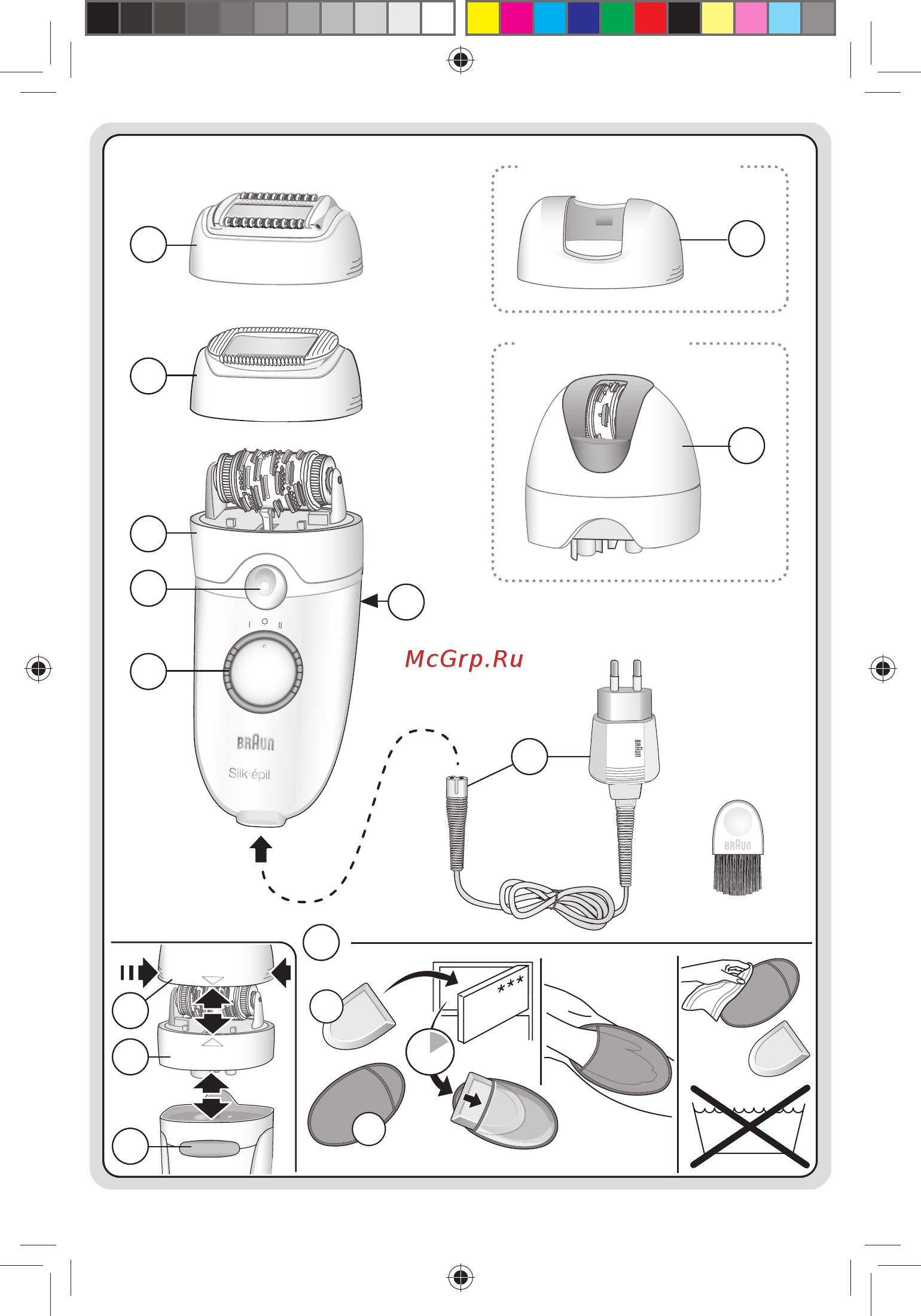 Braun 5580 MILO Инструкция по эксплуатации онлайн [3/13] 36887