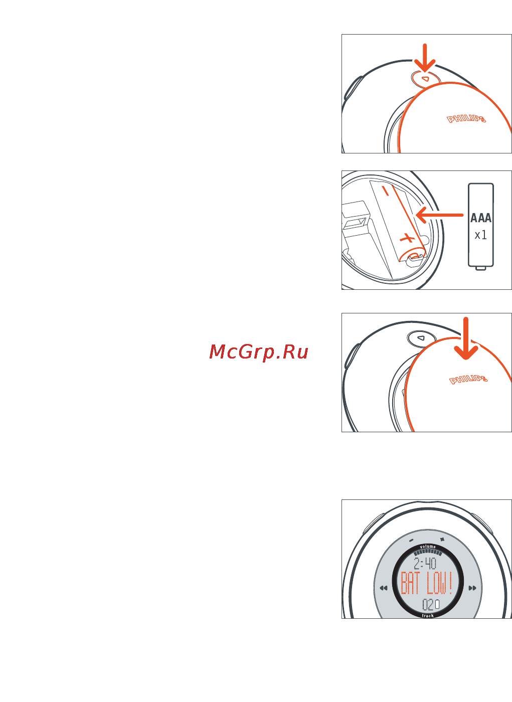 Philips ACT210 [8/30] Act210rus 15 7 02 10 16 page 8