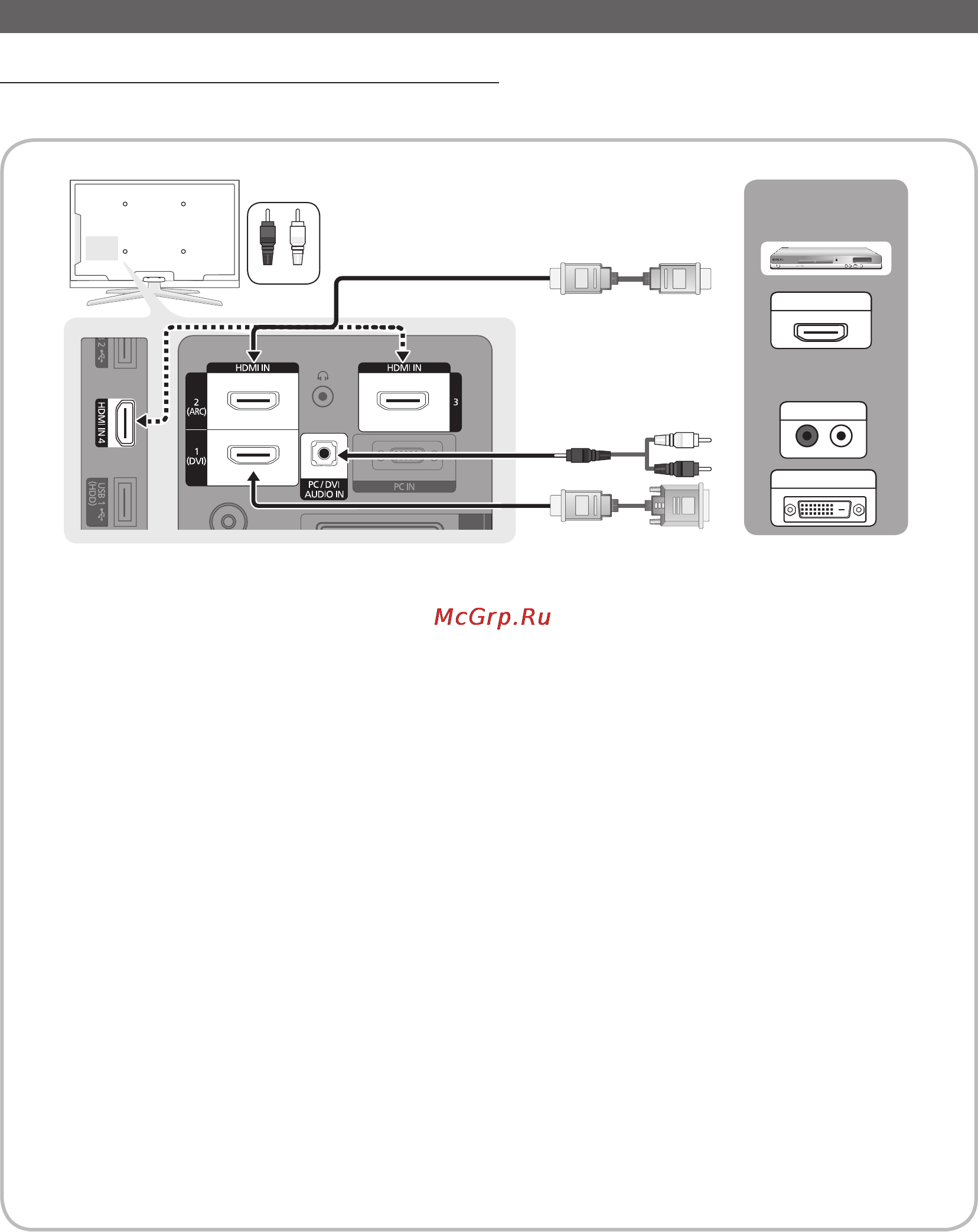 Samsung LE-46 C750 R2W Инструкция по эксплуатации онлайн [8/62] 36934