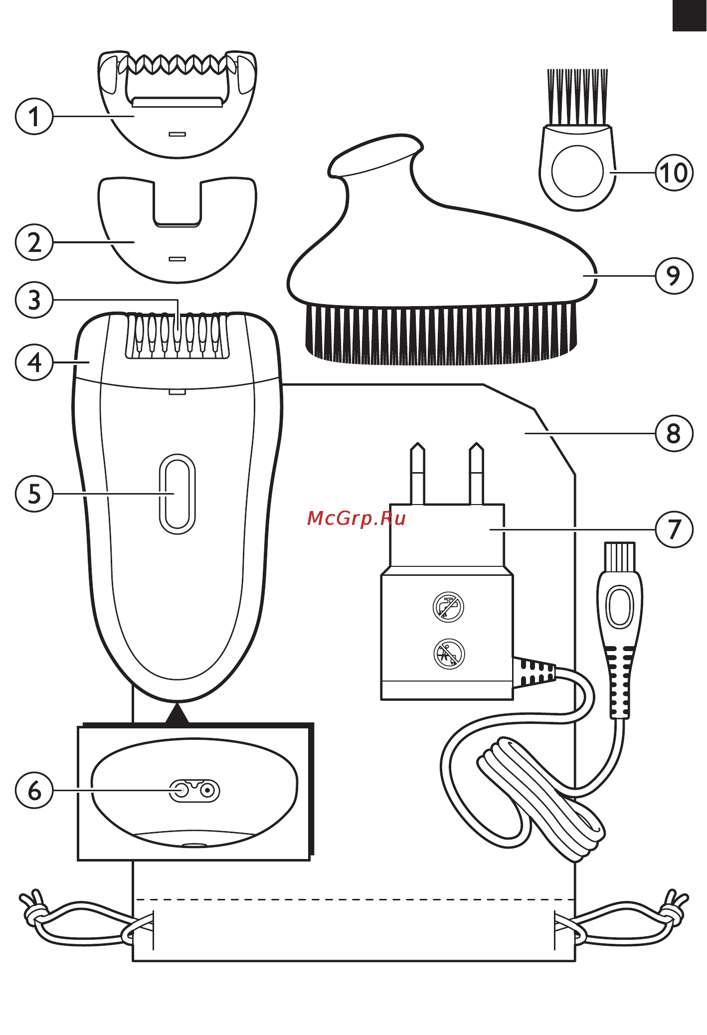 Philips HP 6519 Инструкция по эксплуатации онлайн [3/38] 36952