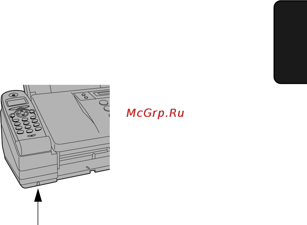 Sharp UX-BD80 [13/159] Местоположение микрофона