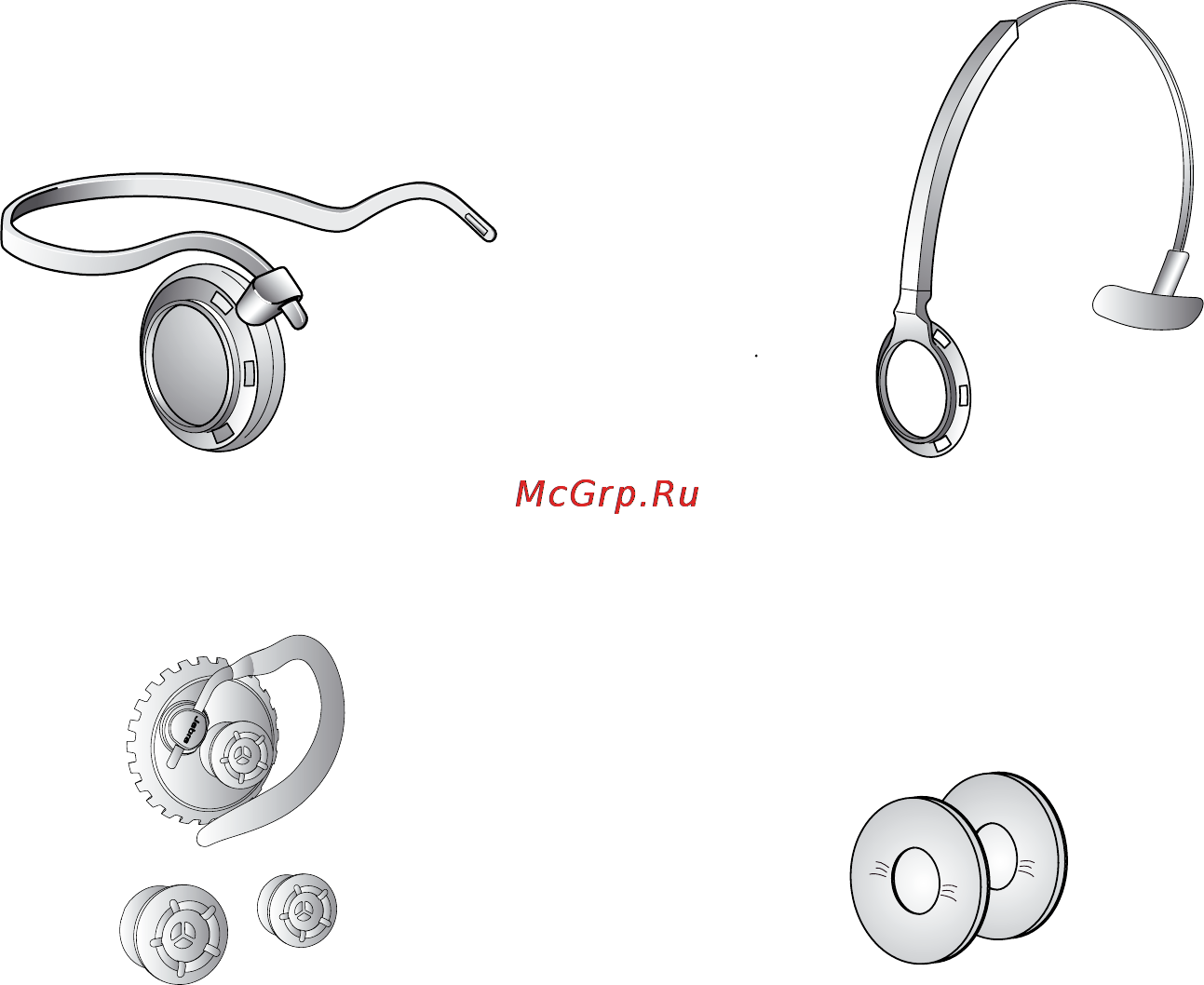 Jabra PRO 930 MS [9/25] Дополнительные принадлежности