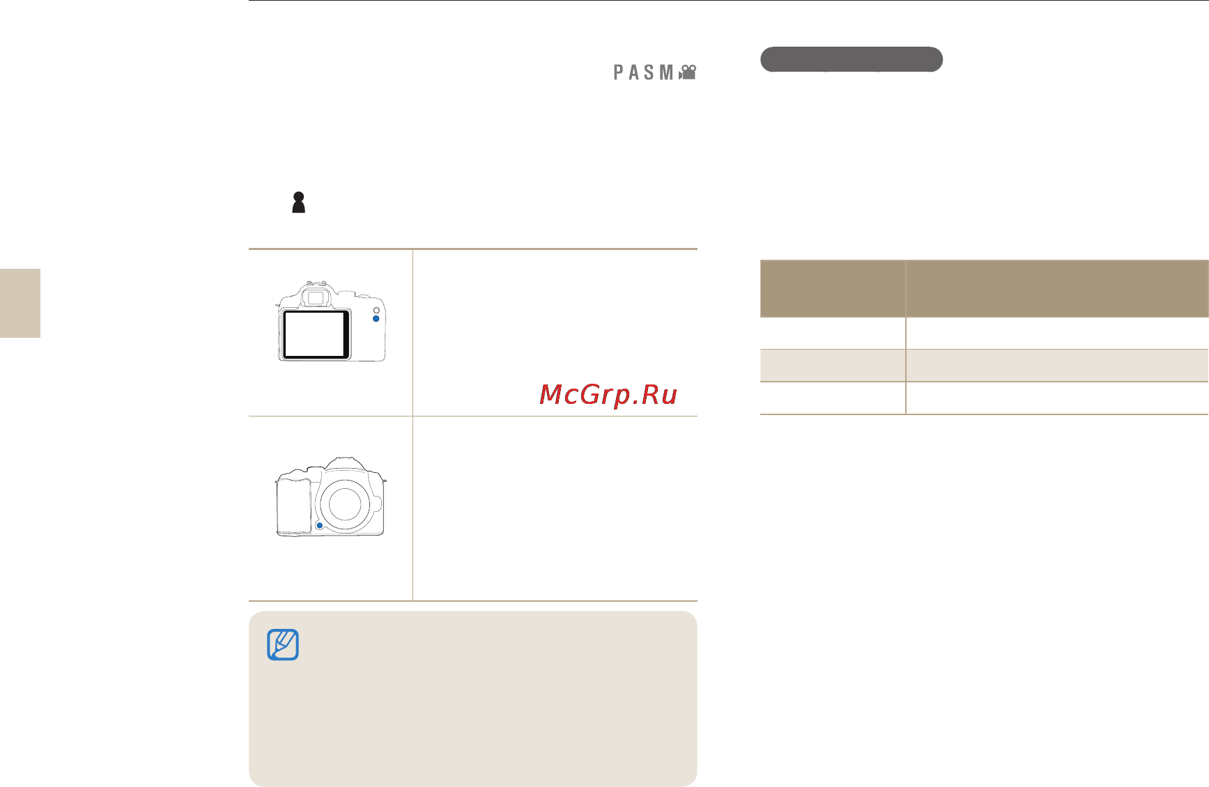 Samsung NX10 18-55 Black [75/125] Блокировка автоэкспозиции ael и автофокуса afl это функции камеры которые позволяют удерживать настройки до завершения съемки запоминая экспозиционное число и фокусировку при нажатой кнопке ael