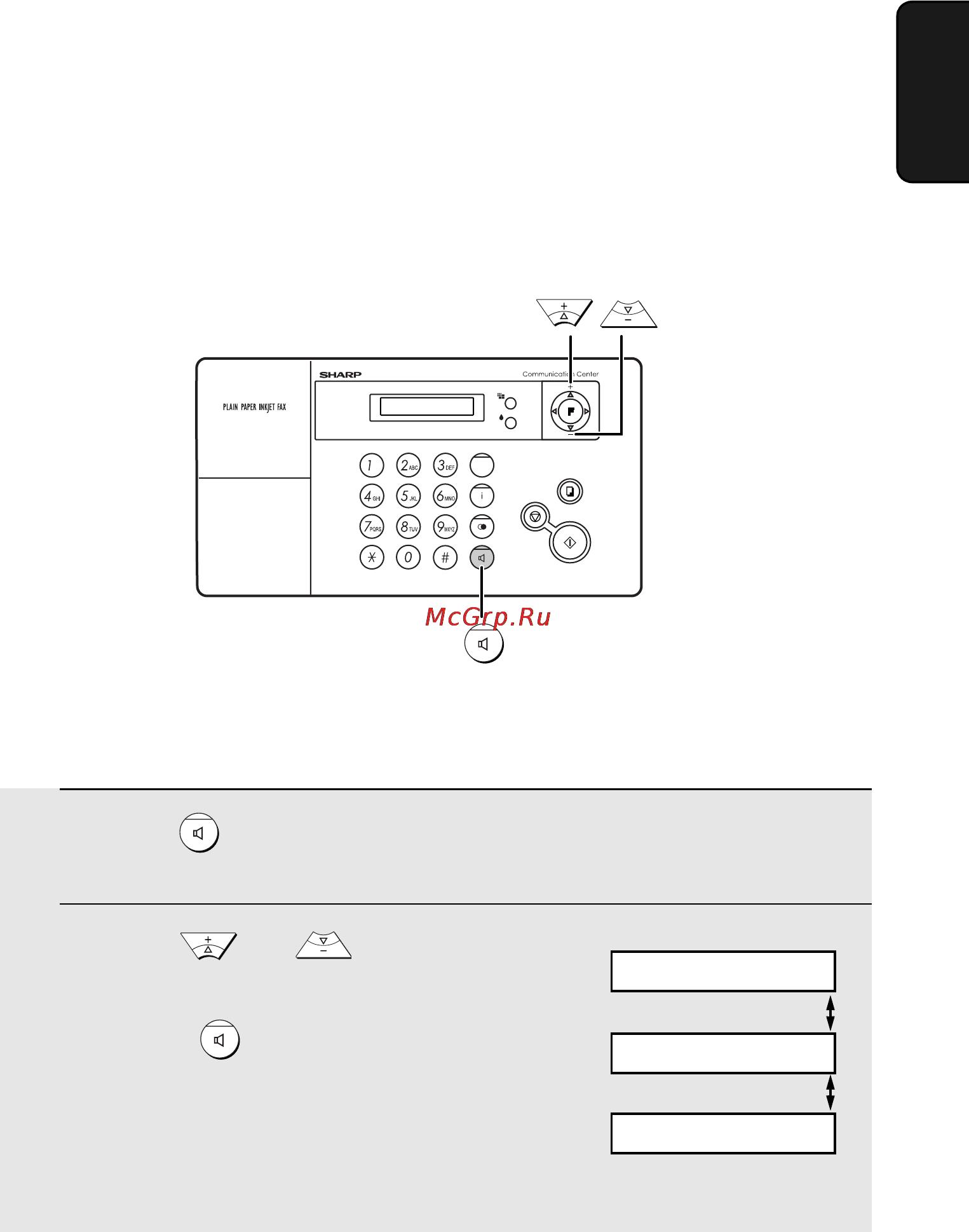 Sharp UX-B30 [35/103] Регулировка громкости