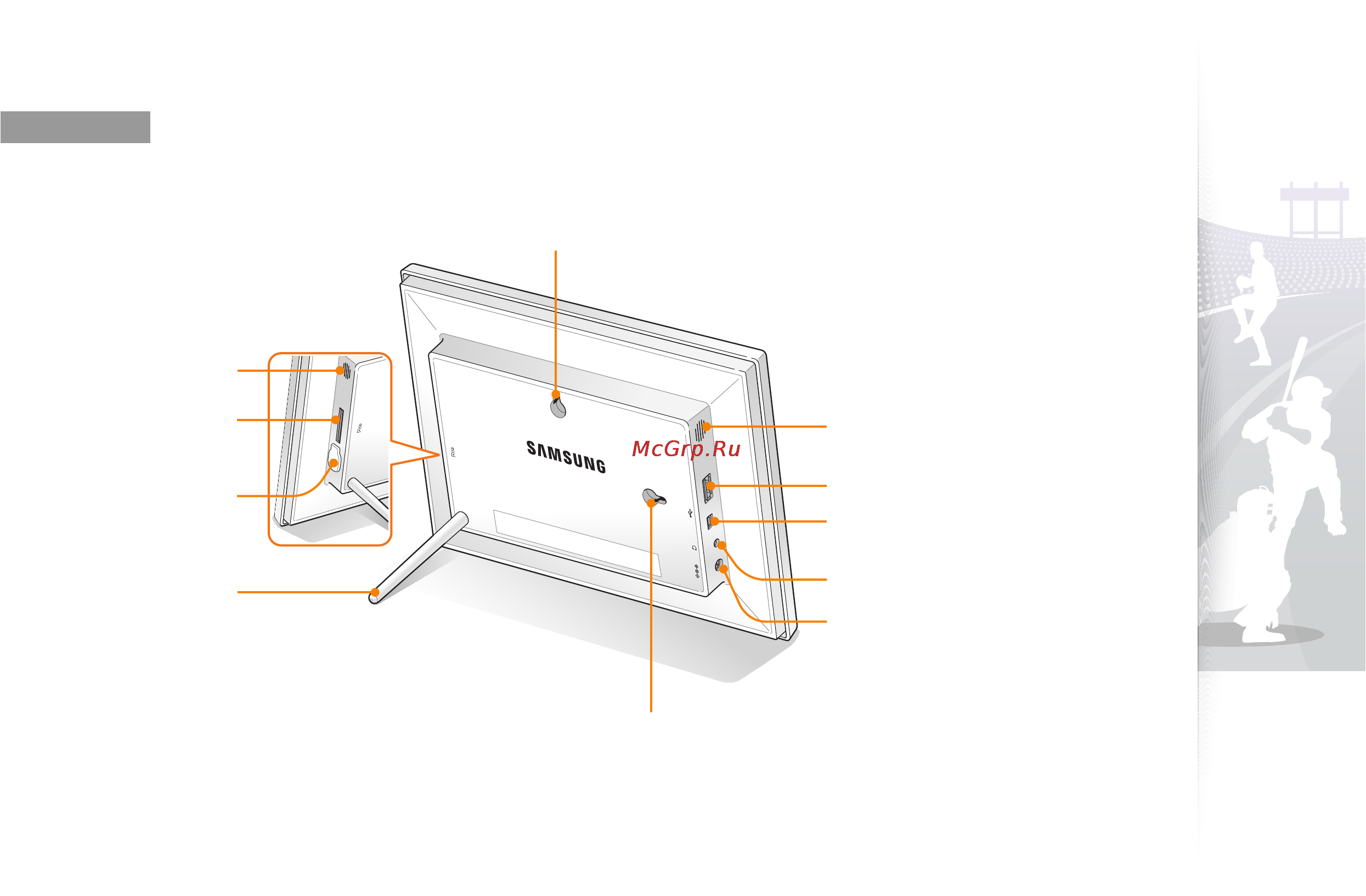 Samsung 1000W White [7/47] Вид сзади