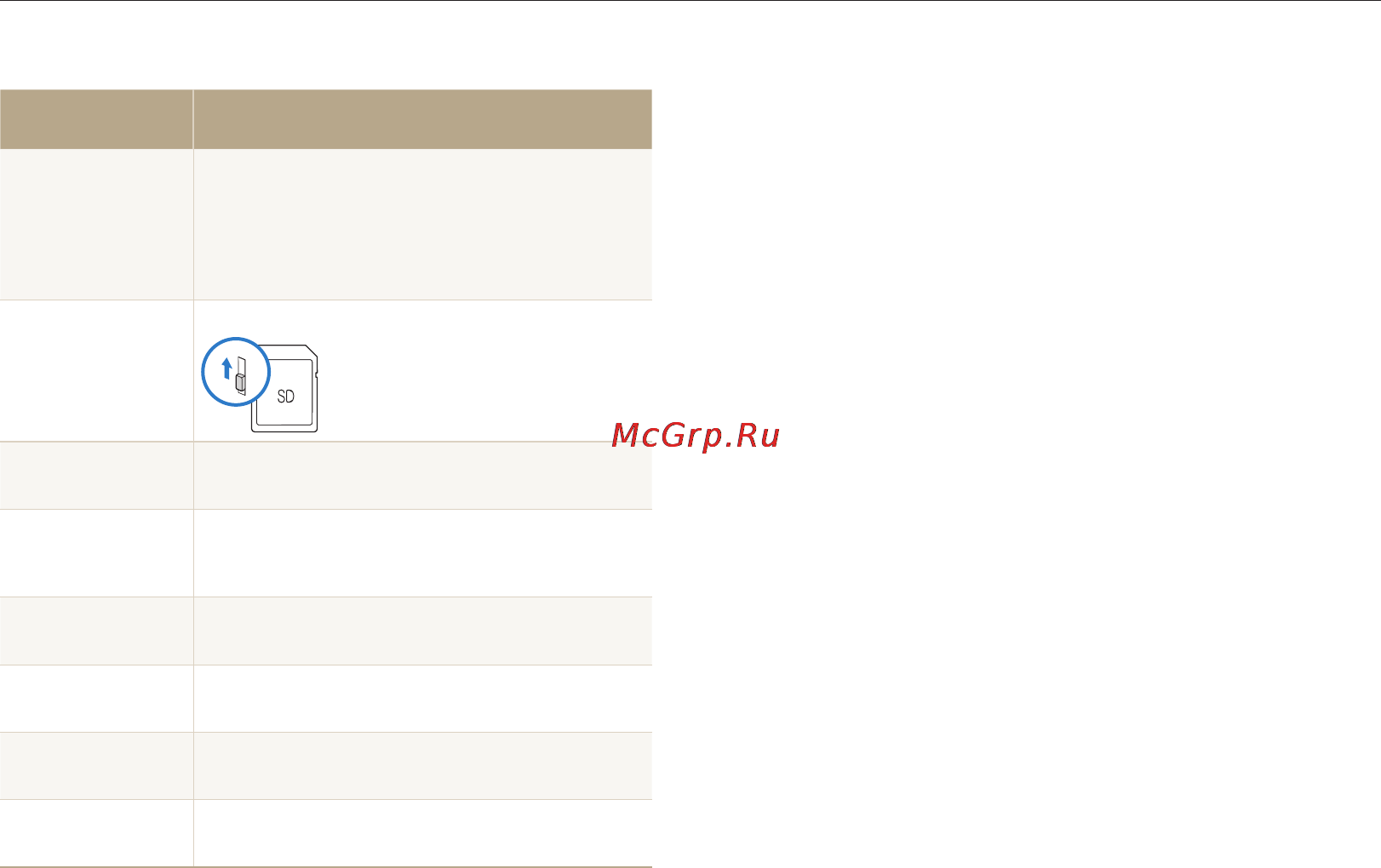 Samsung PL100 Black [83/100] Сообщения об ошибках
