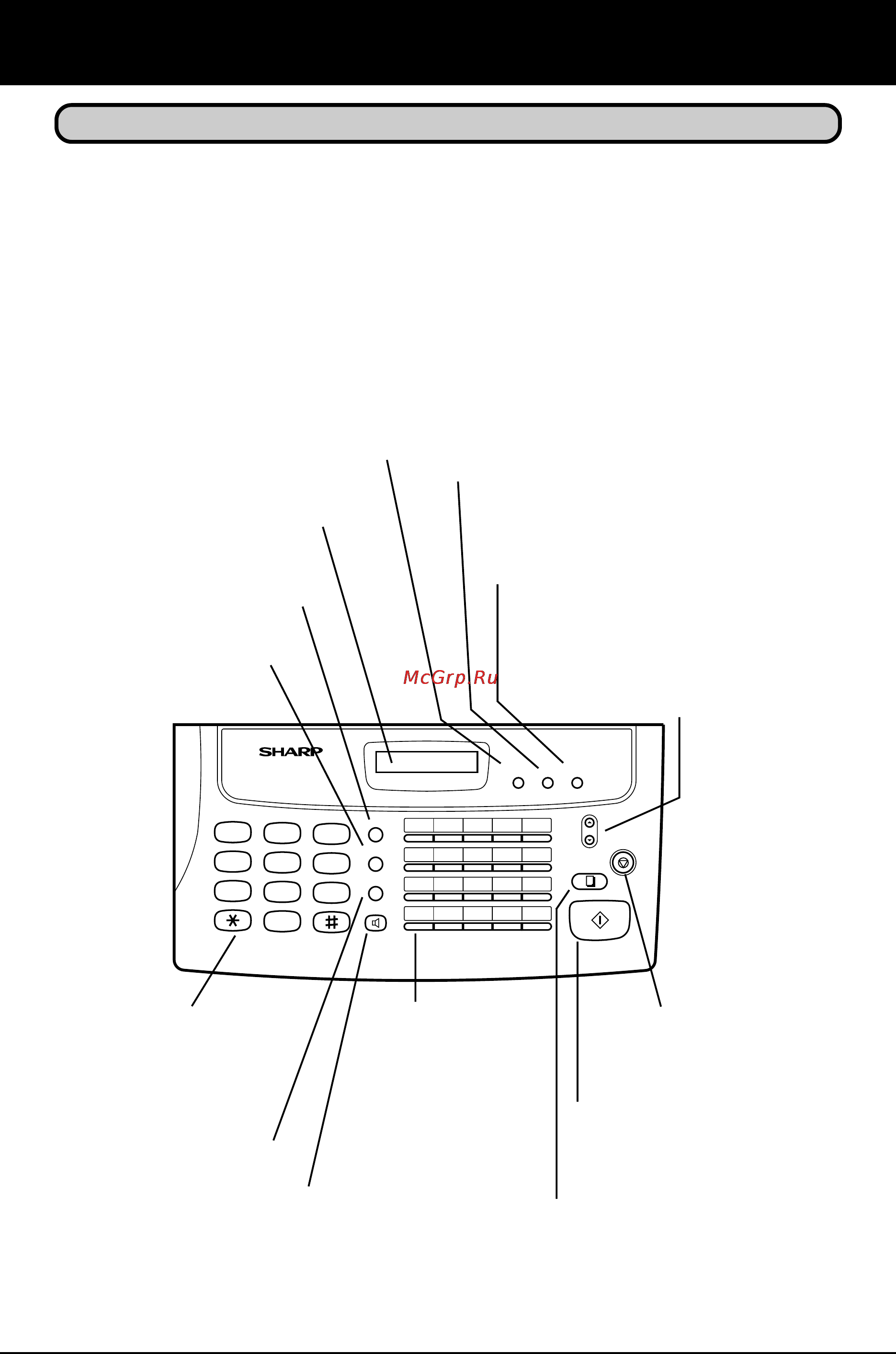 Sharp UX-176 [13/75] Начальные операции по программированию 2 1