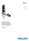 Philips SA012104S Инструкция по эксплуатации