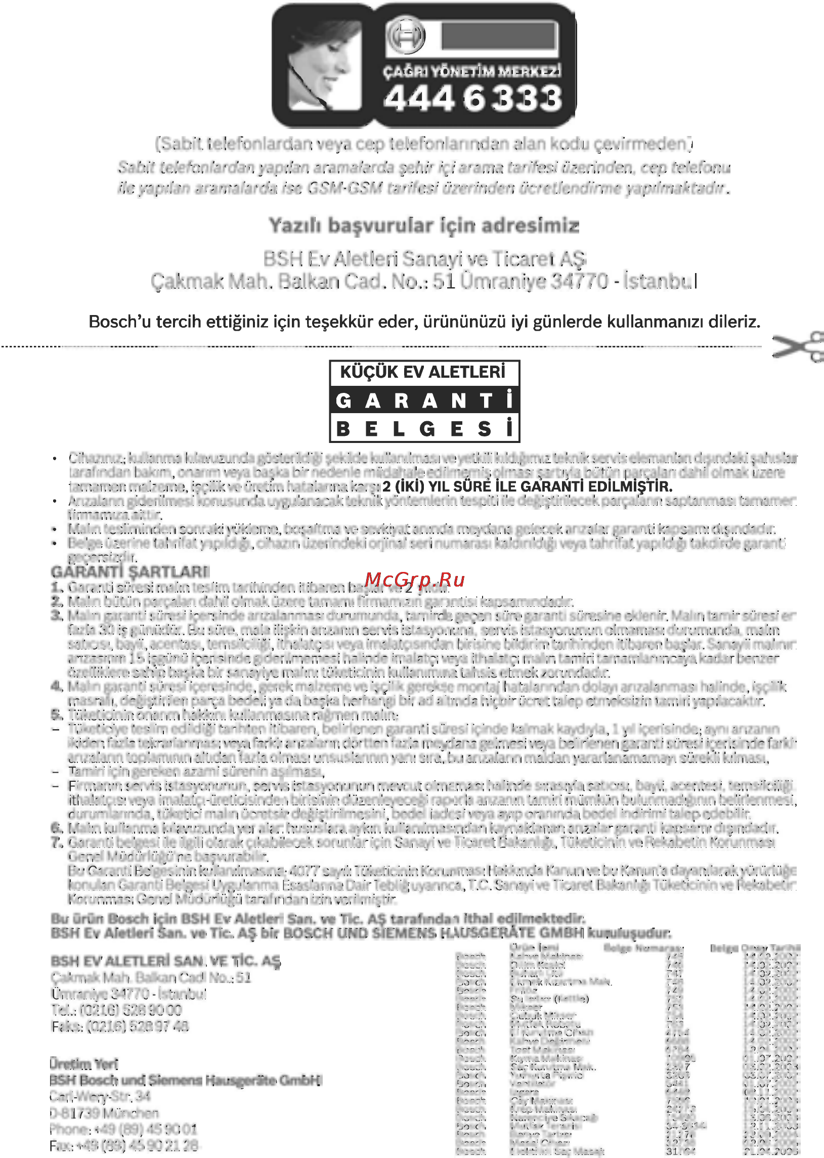 Bosch PHD 3200 [31/45] Bs h ev al etleri sanayi ye 1 i care i aÿ