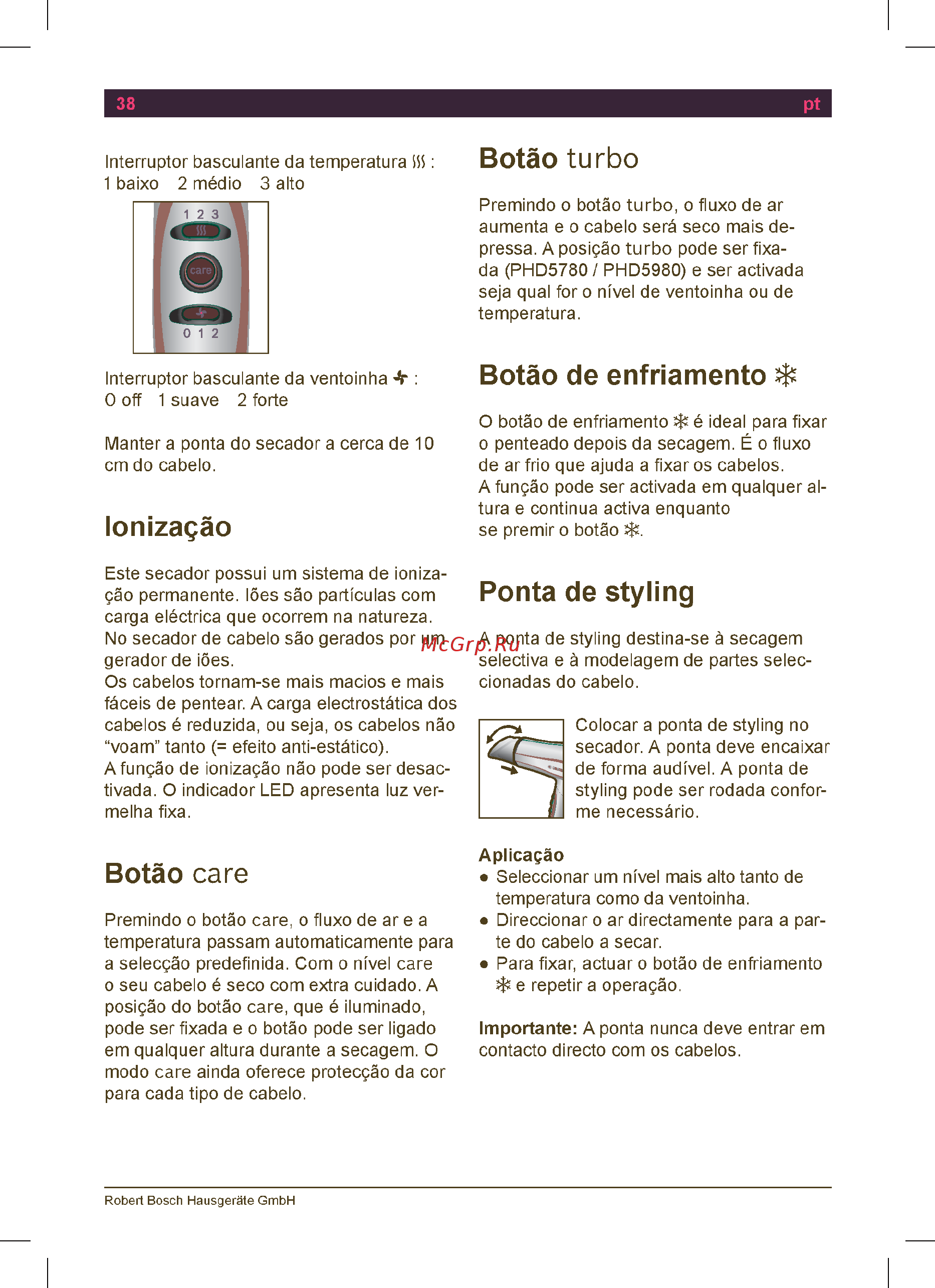 Bosch PHD5980 Руководство пользователя онлайн [40/74] 4615