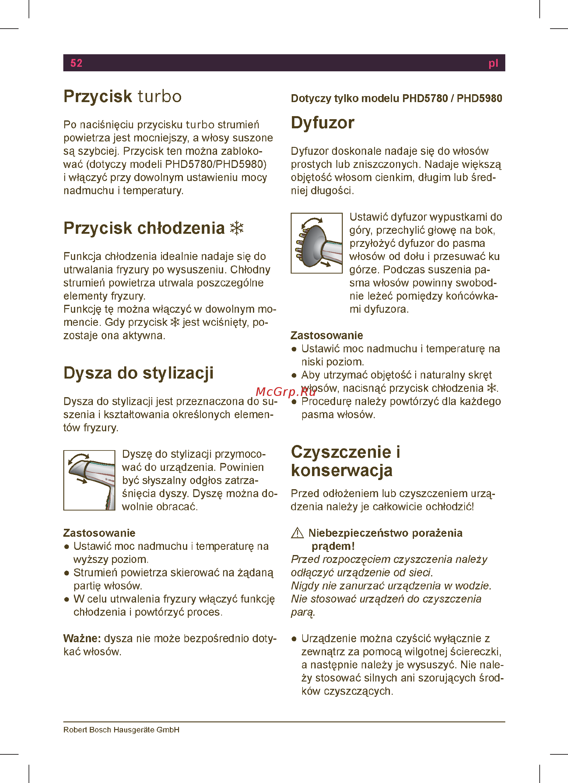 Bosch PHD5980 Руководство пользователя онлайн [54/74] 4615