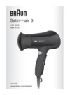 Braun HD 330 Satin Hair 3 Инструкция по эксплуатации