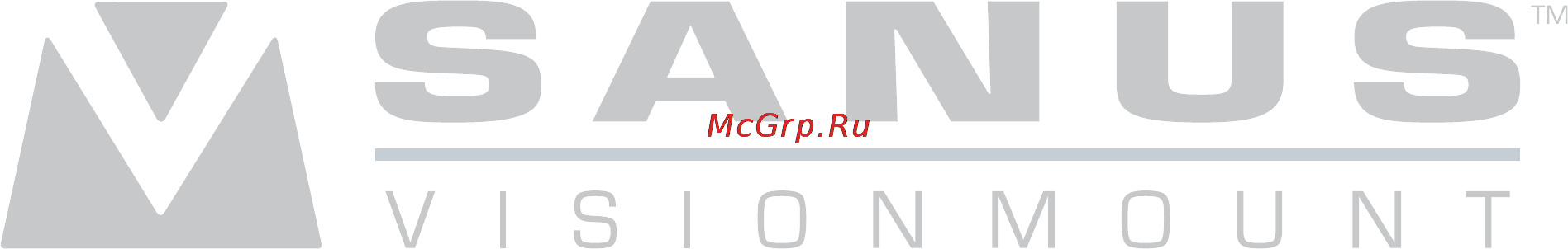 Sanus VMPL50A-B1 Black Инструкция по эксплуатации онлайн [26/35] 37321