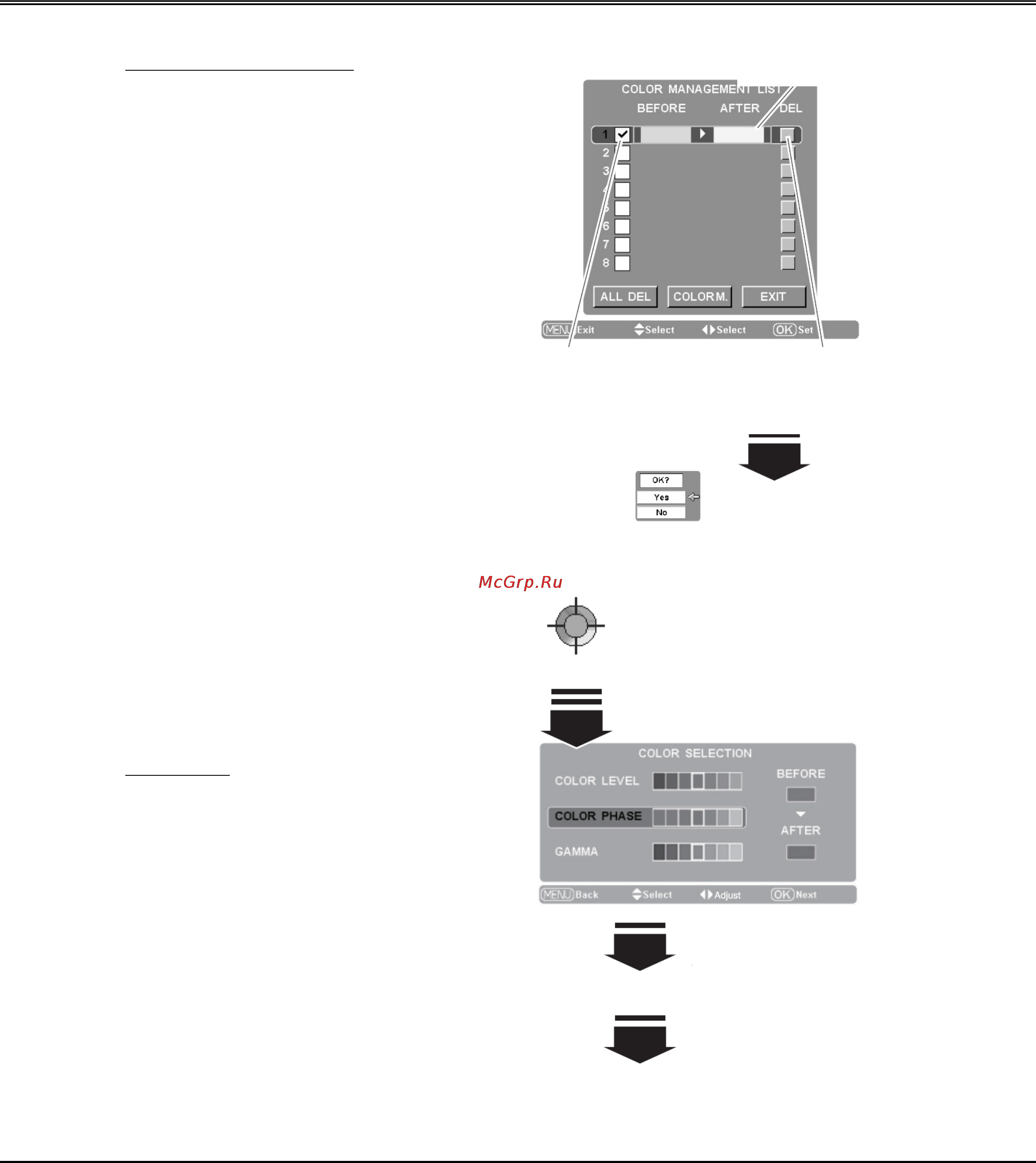 Sanyo PLV-Z800 White [32/60] Настройка изображения