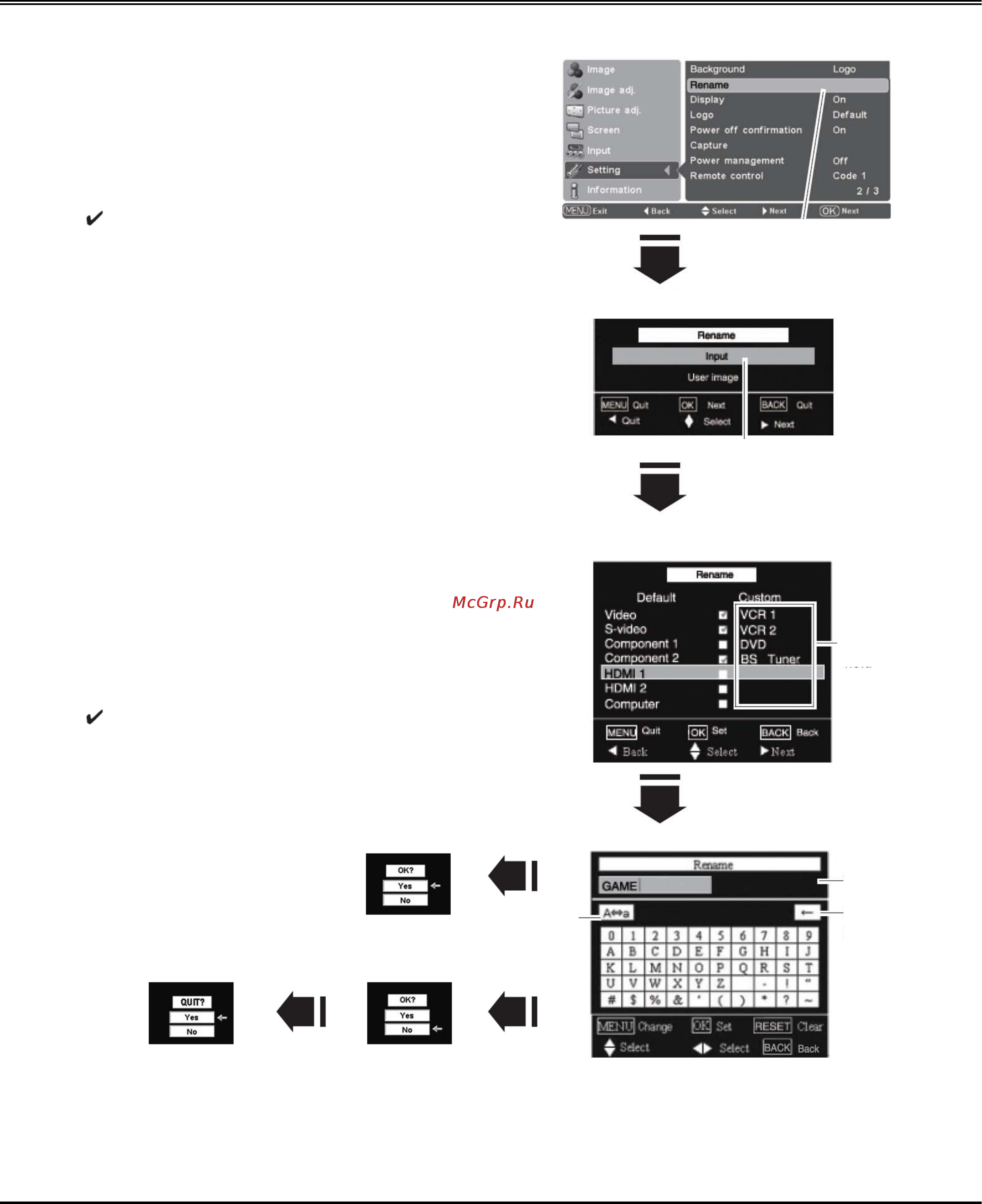 Sanyo PLV-Z4000 [39/60] Настройка