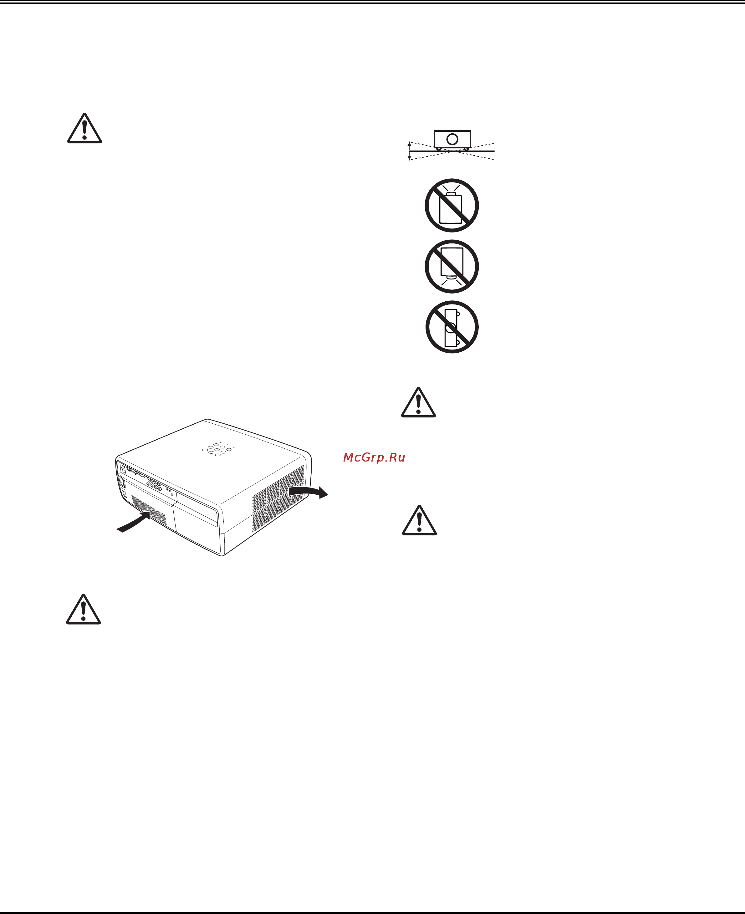 Sanyo PLV-Z4000 [6/60] Инструкция по безопасности