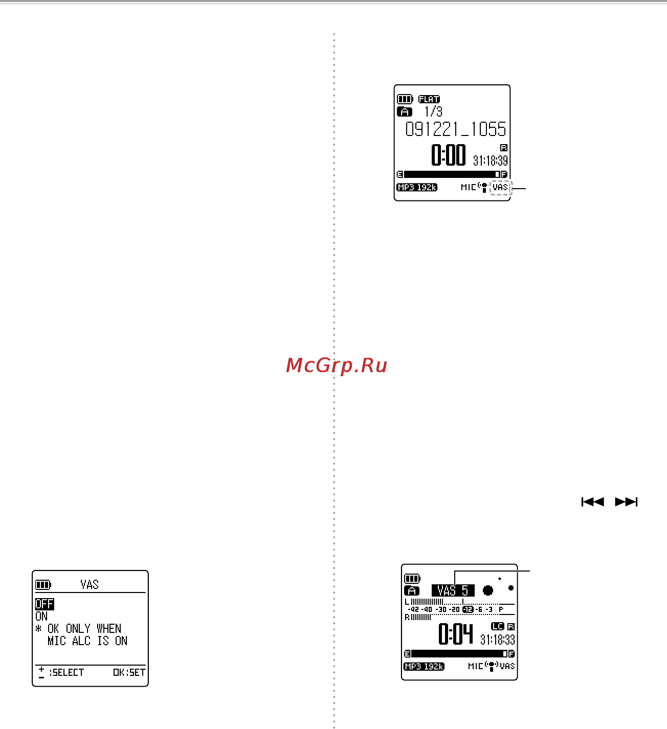 Sanyo ICR-XPS01MF [161/217] О зев el