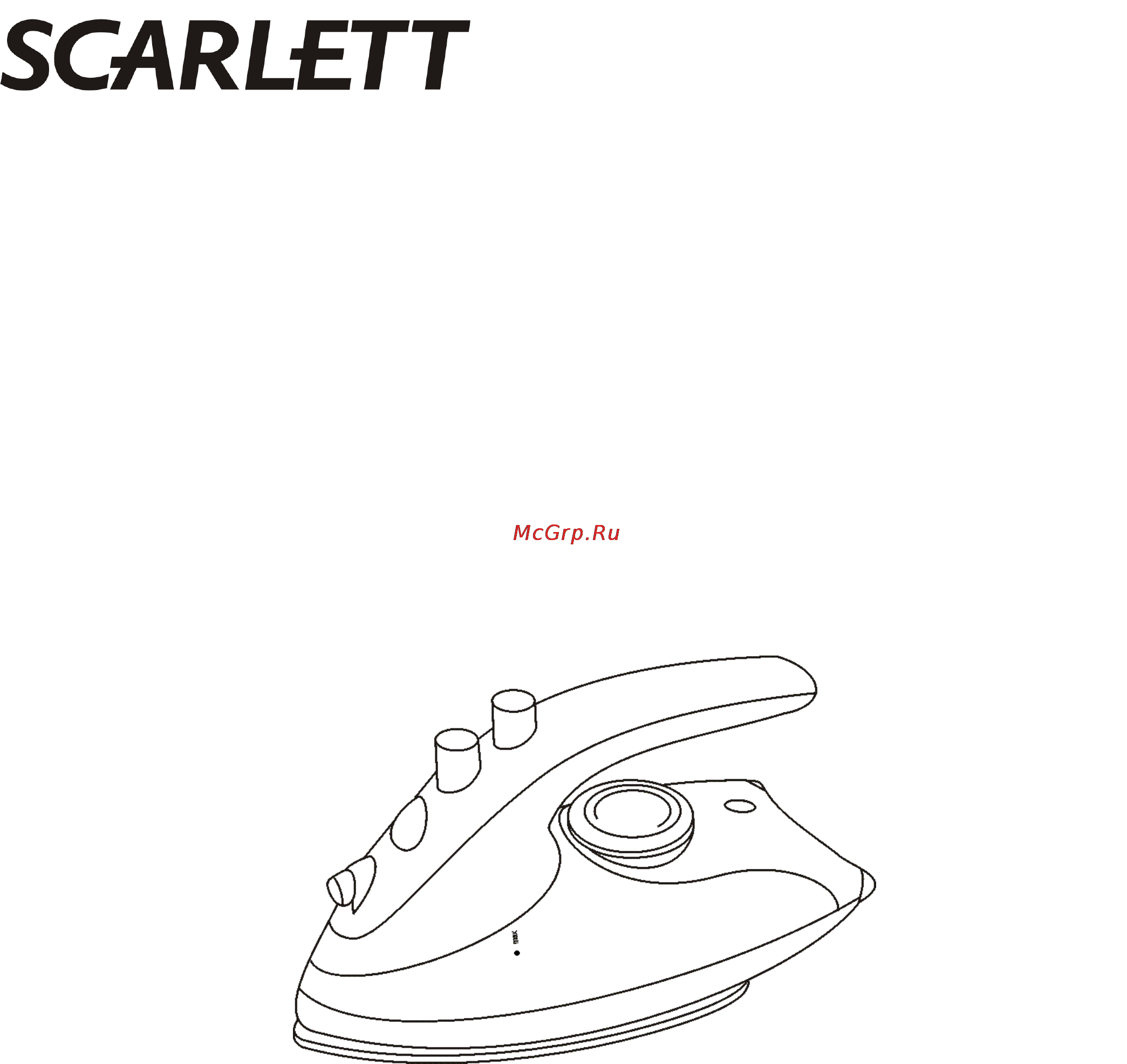 Scarlett SC-1135S White/Blue Инструкция по эксплуатации онлайн