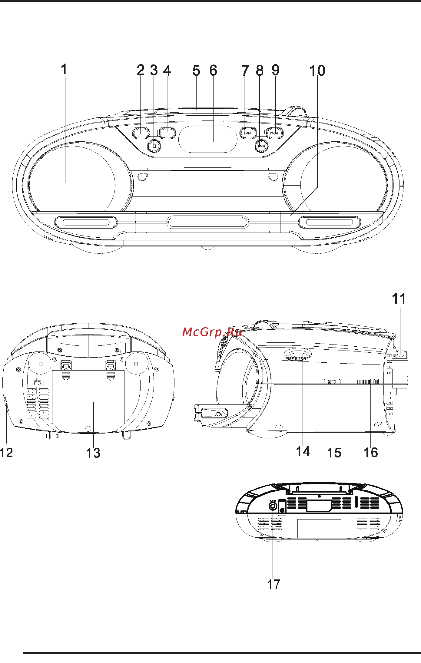 Supra BB-CD106 [6/13] Руководство по эксплуатации