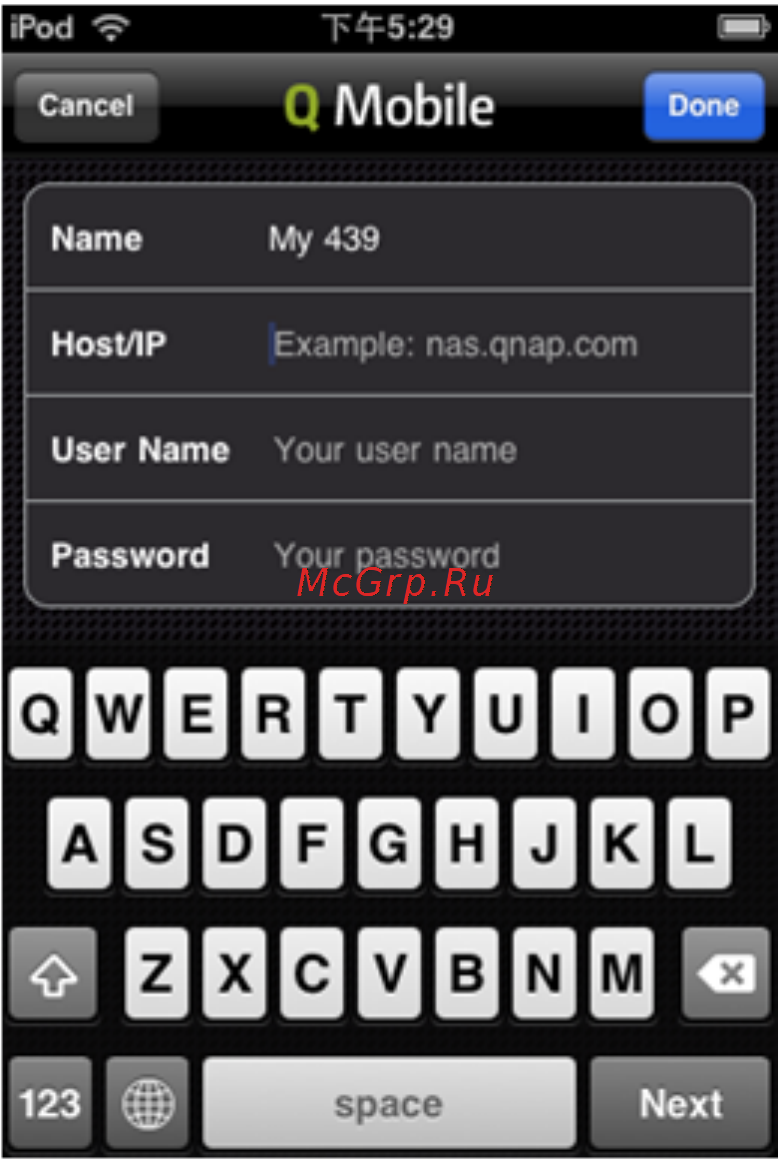 Qnap TS-112 [381/729] Q mobile