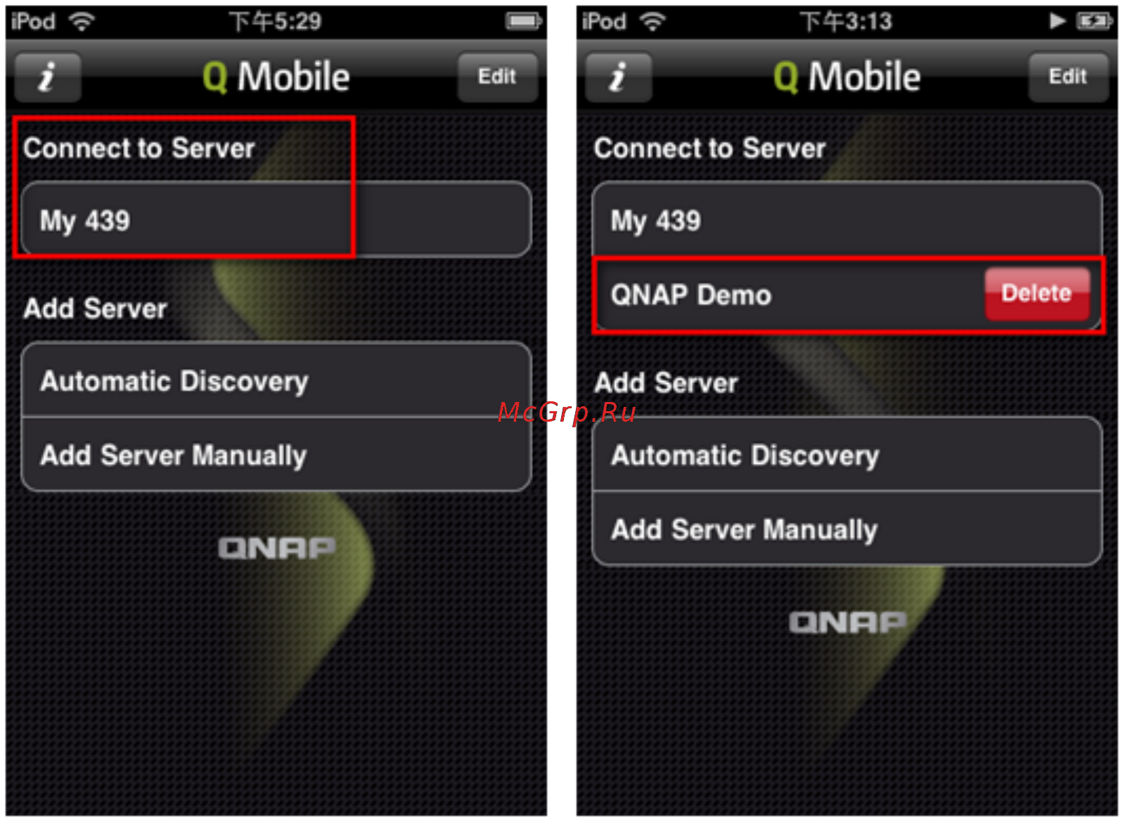 Qnap TS-459 Pro+ [382/729] Q mobile edit