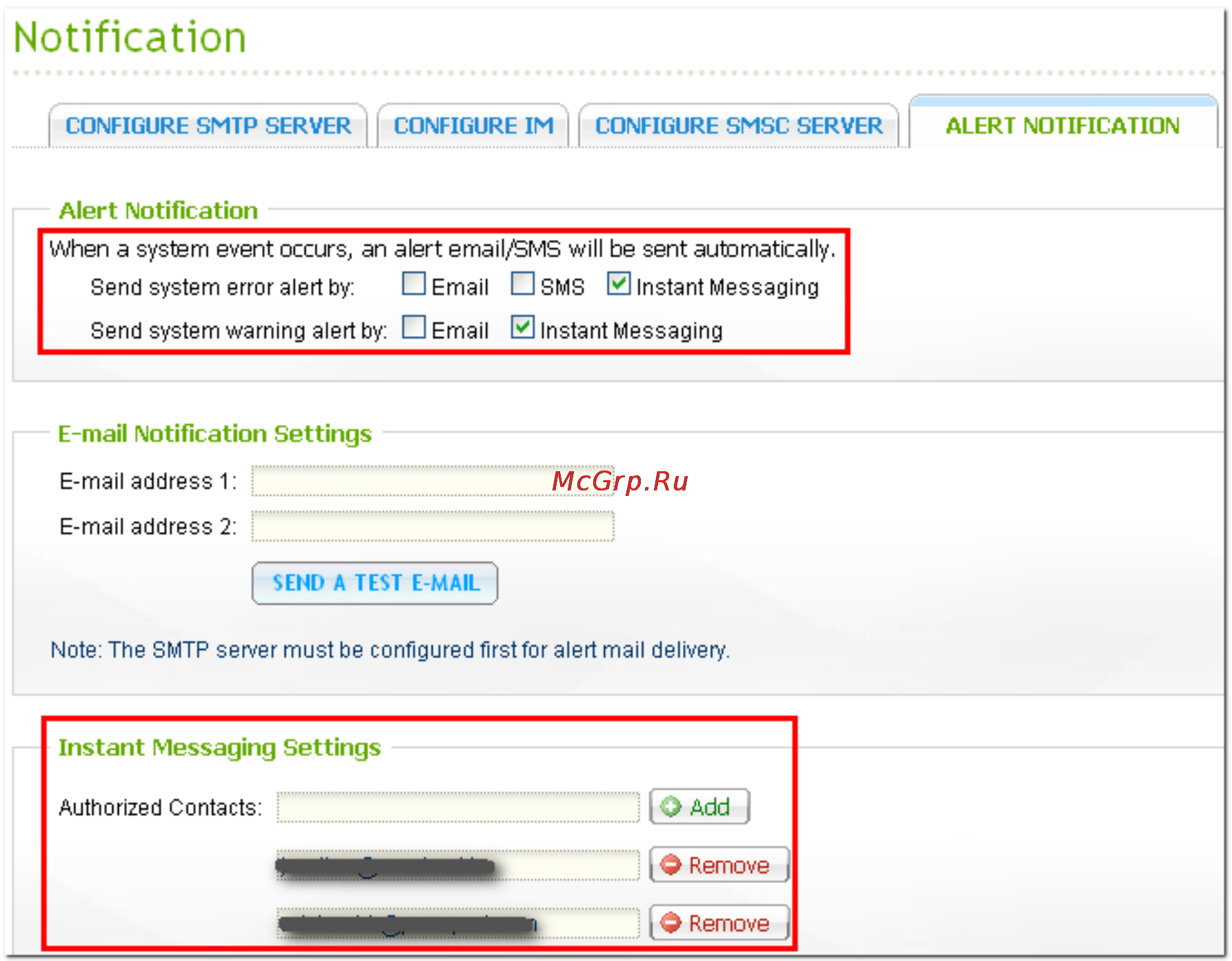 Qnap TS-559 Pro [693/729] Notification