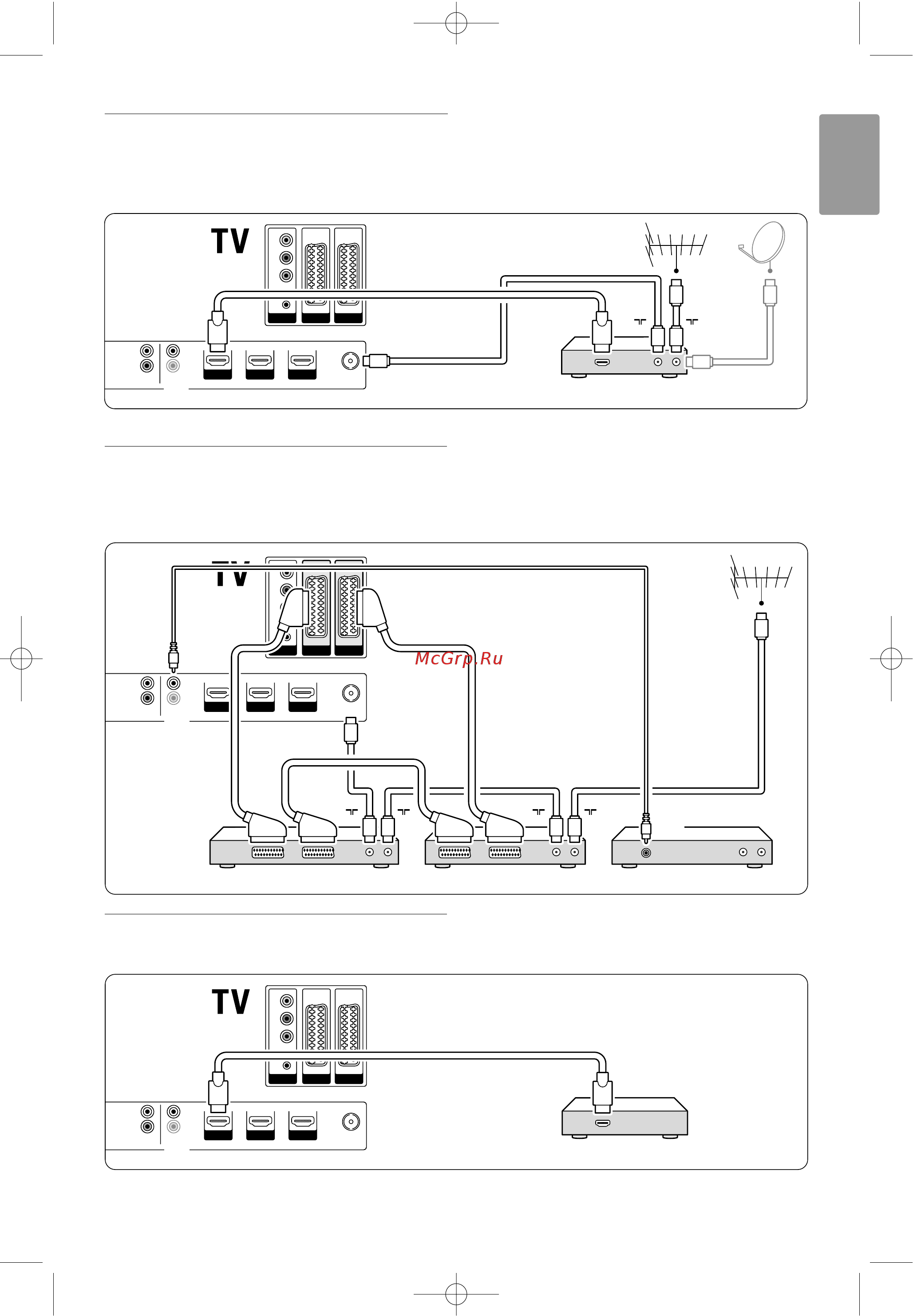 Philips 47PFL9532D [35/46] Воспользуйтесь кабелем hdmi