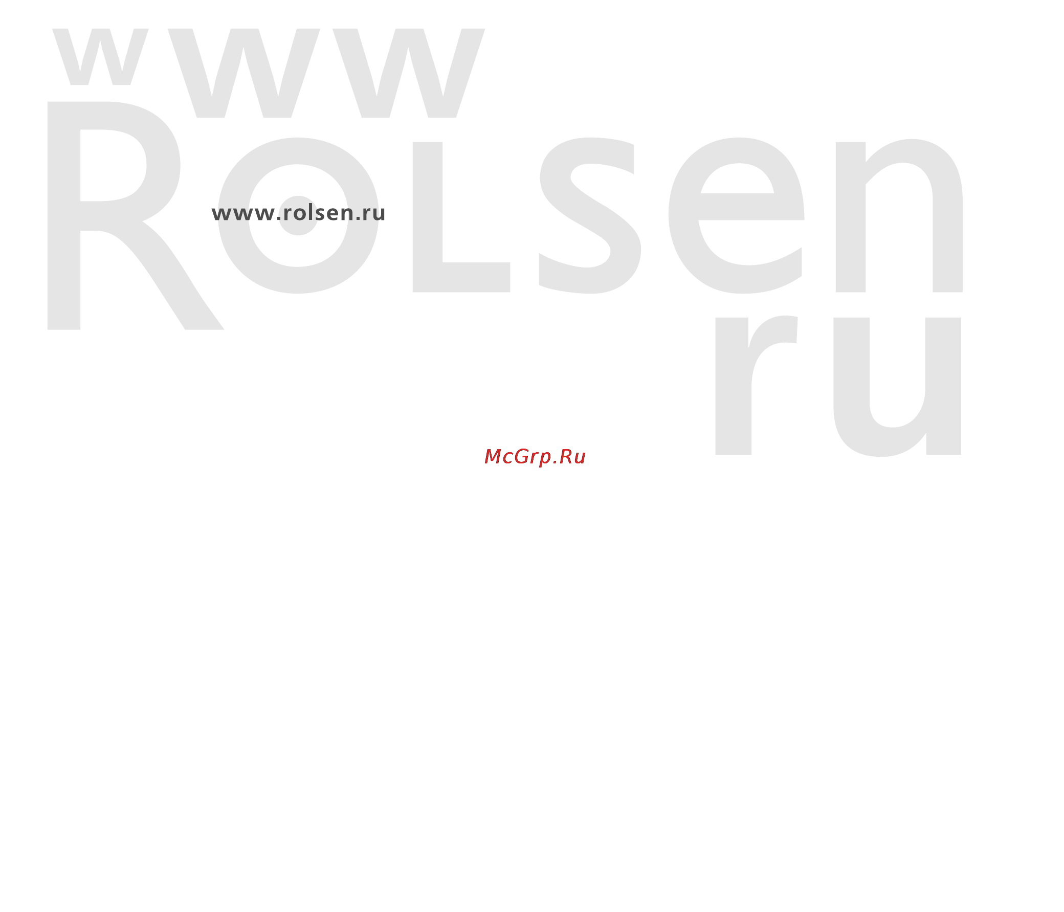 Rolsen R2V400 Инструкция по эксплуатации онлайн [19/19] 37719