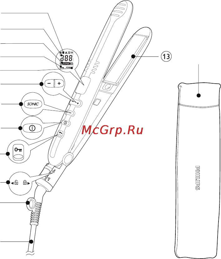 Philips HP 8363 Инструкция по эксплуатации онлайн [2/12] 37754