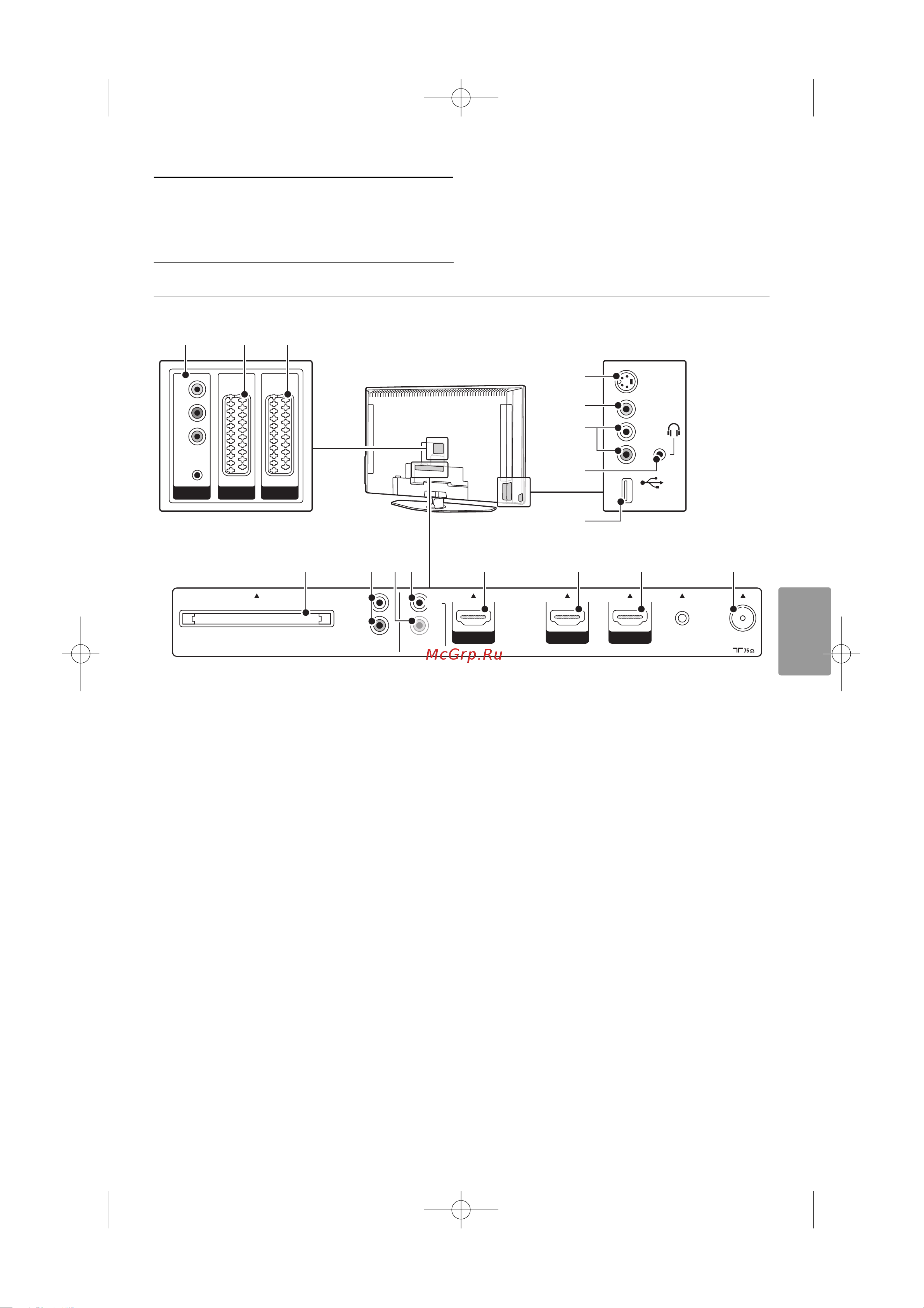 Philips 52 PFL 9632D/10 [31/46] Подключения