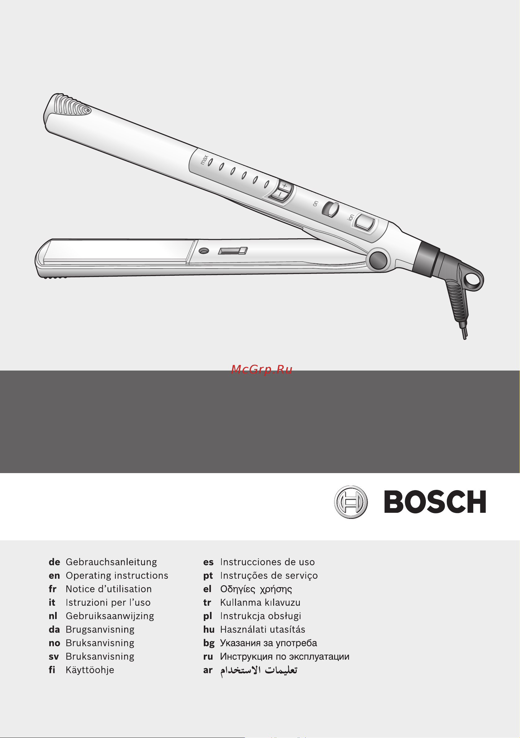 Bosch PHS 2560 Инструкция по эксплуатации онлайн