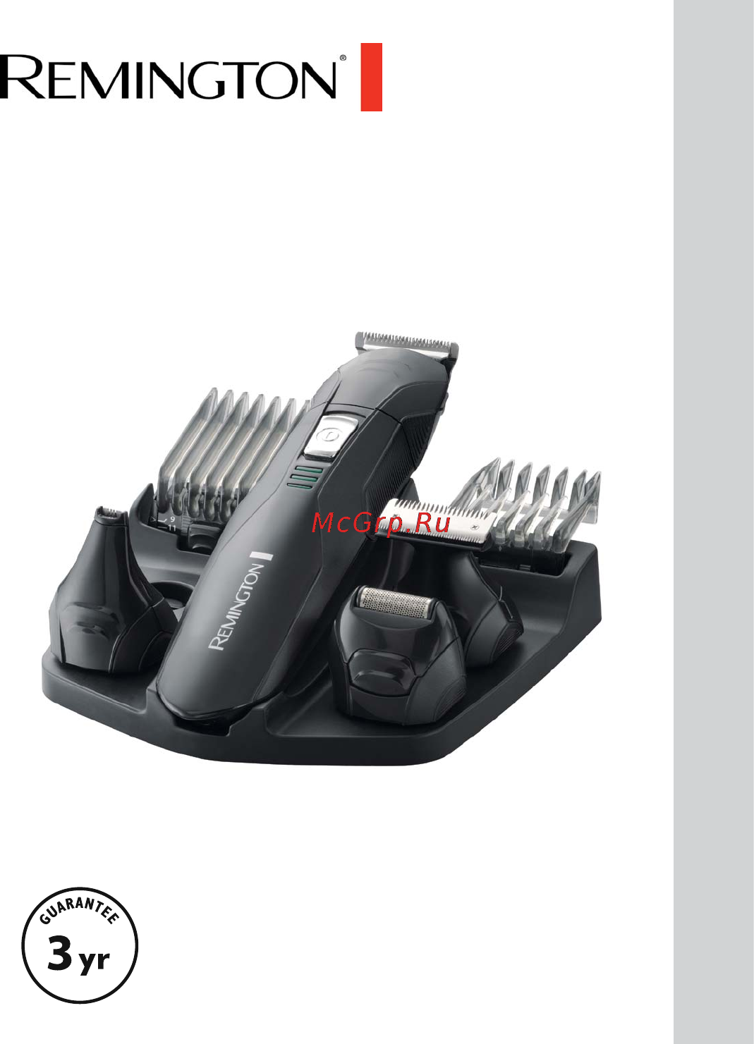 Remington PG 6030 Инструкция по эксплуатации онлайн
