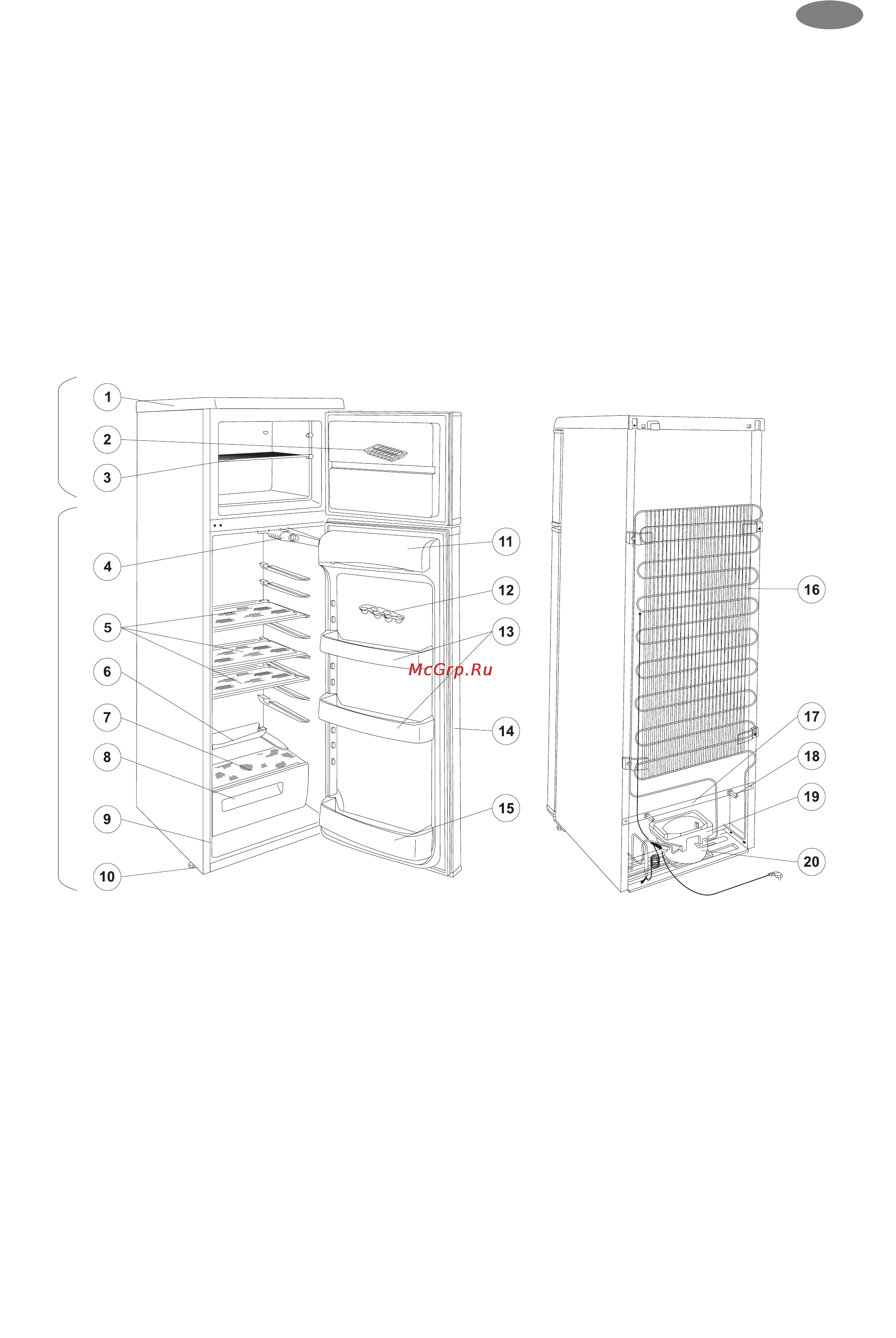Zanussi ZD 22/5 AGO [5/17] Инструкции для пользователя