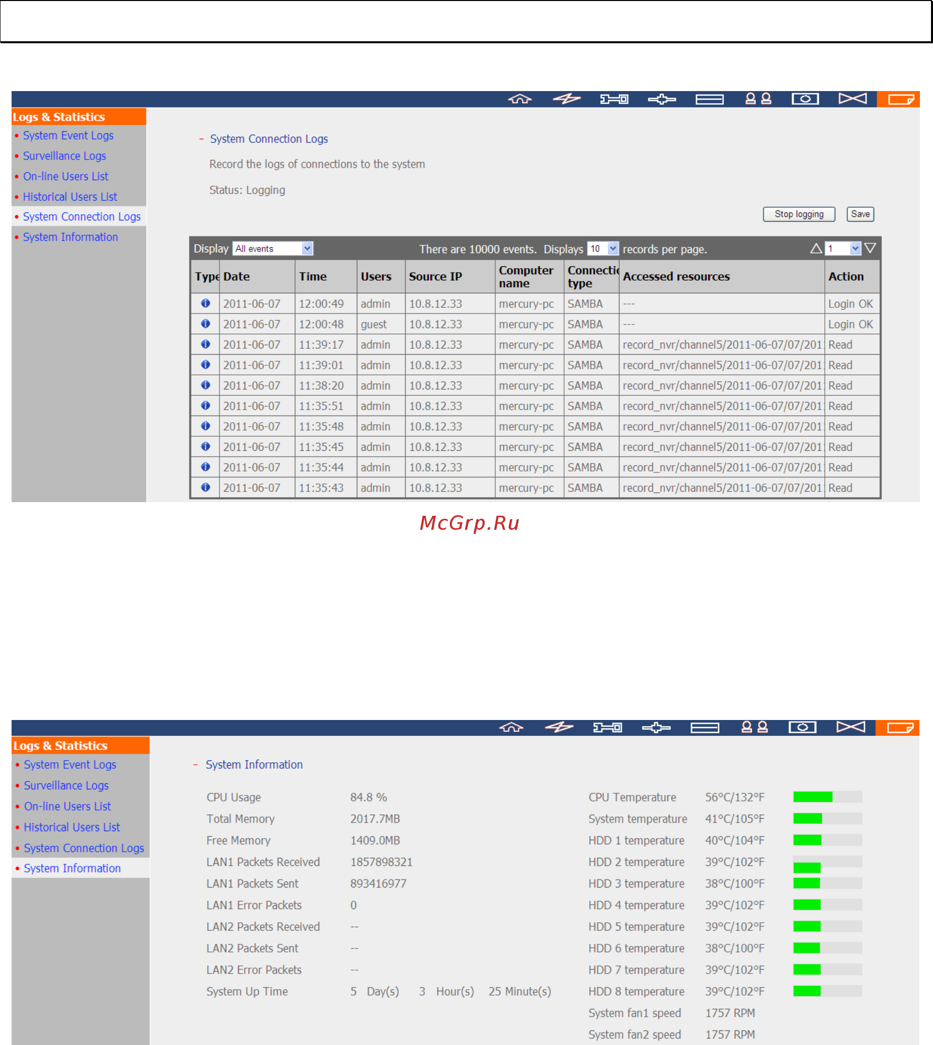 Qnap VS-5012 Инструкция по эксплуатации онлайн [228/262] 38213