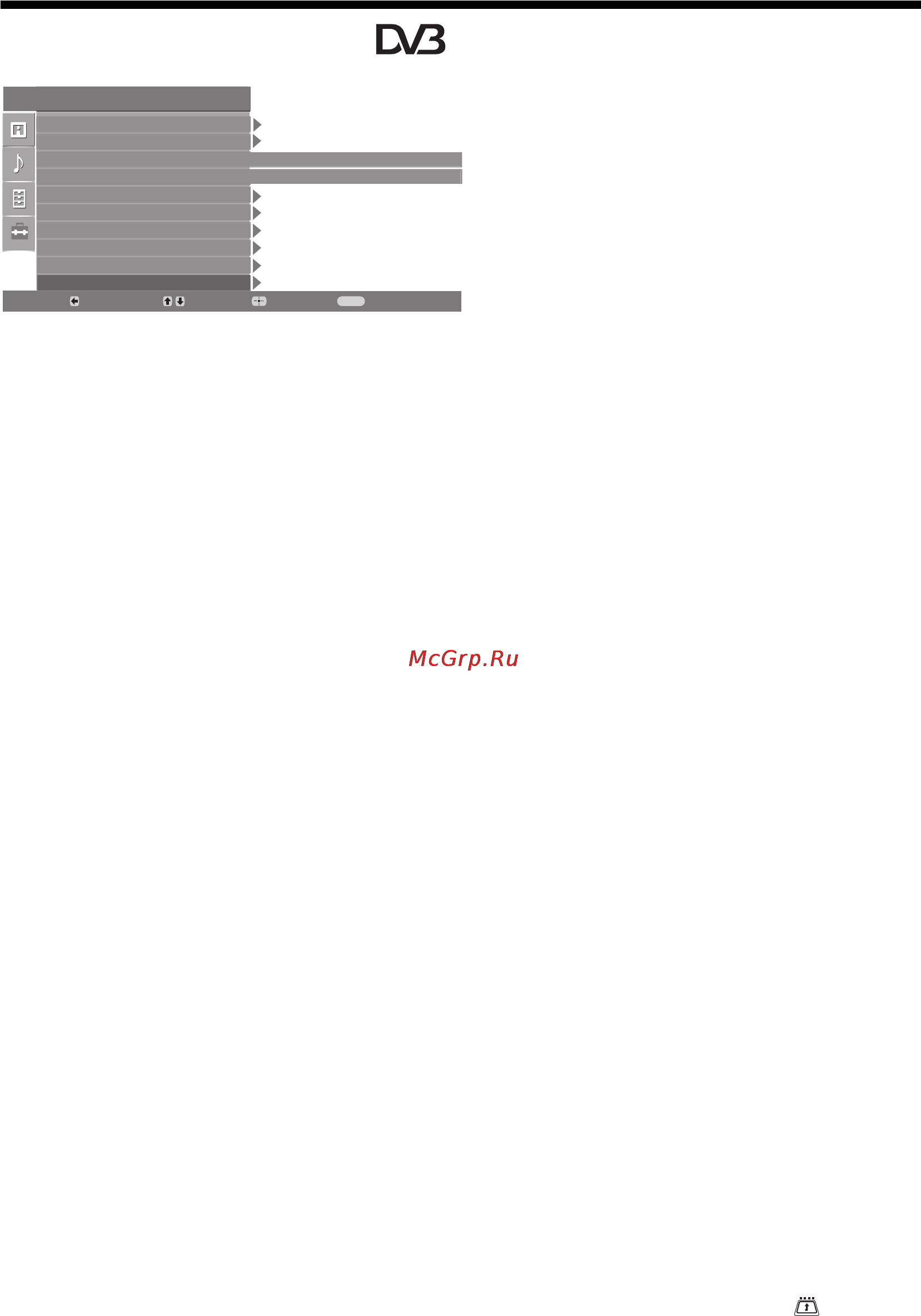 Sony BRAVIA KDL-40U2530 [20/83] Digital set up menu