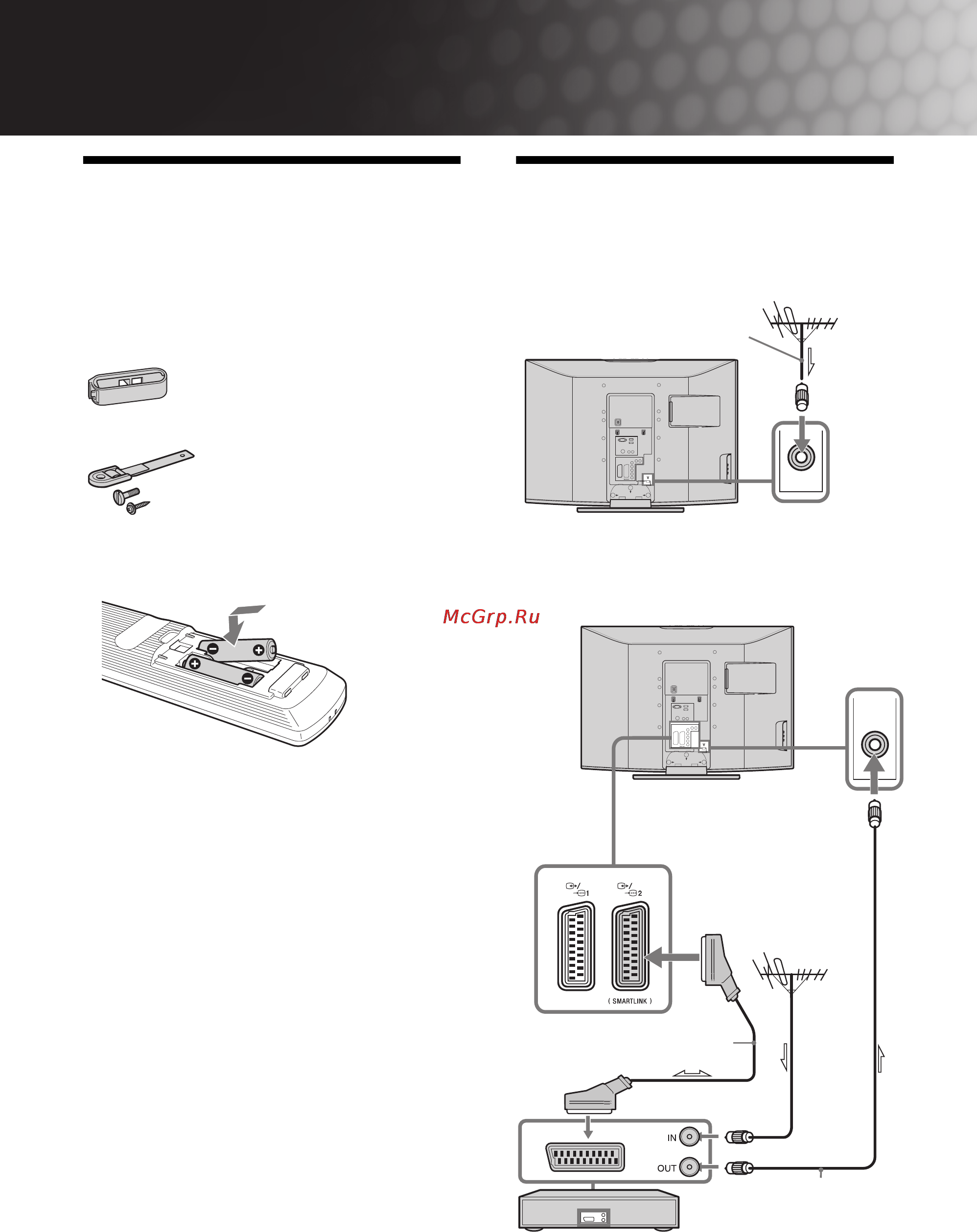 Sony KDL-26U2530 [4/83] Start up guide