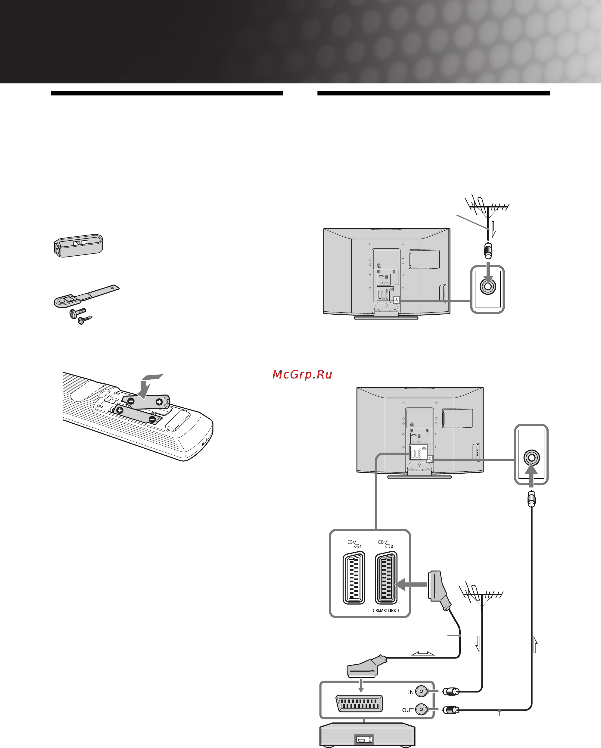 Sony BRAVIA KDL-32U2530 [58/83] Instrukcja podłączenia i programowania