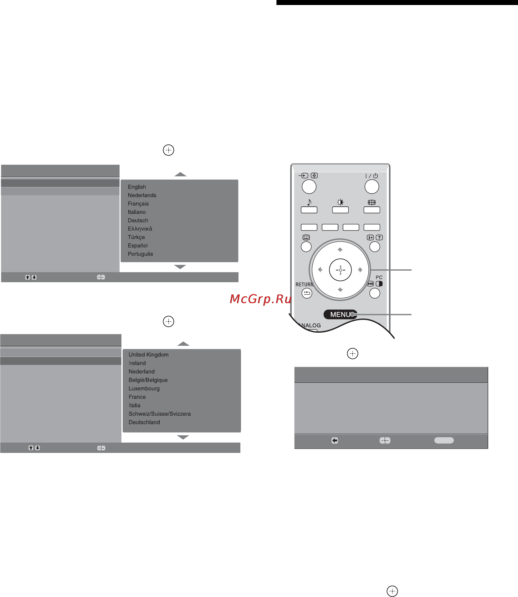 Sony BRAVIA KDL-32U2000 Инструкция по эксплуатации онлайн [58/79] 87129