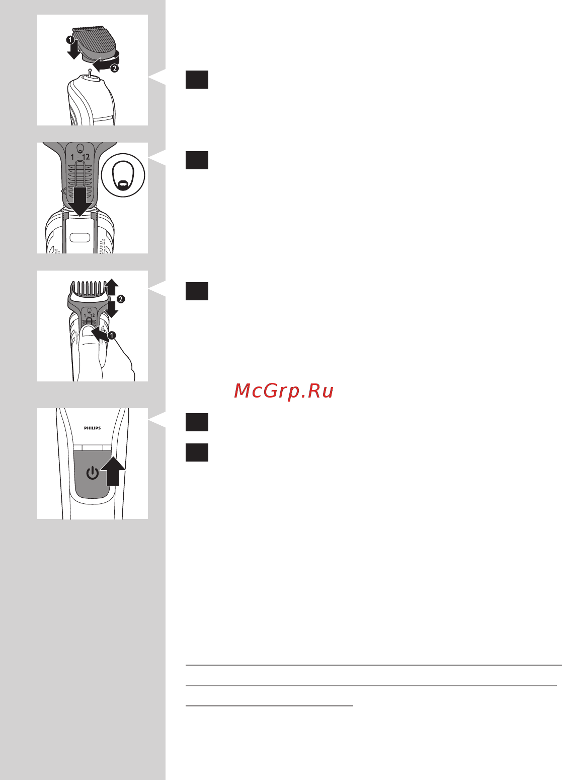 Philips QG3340 [136/208] Română