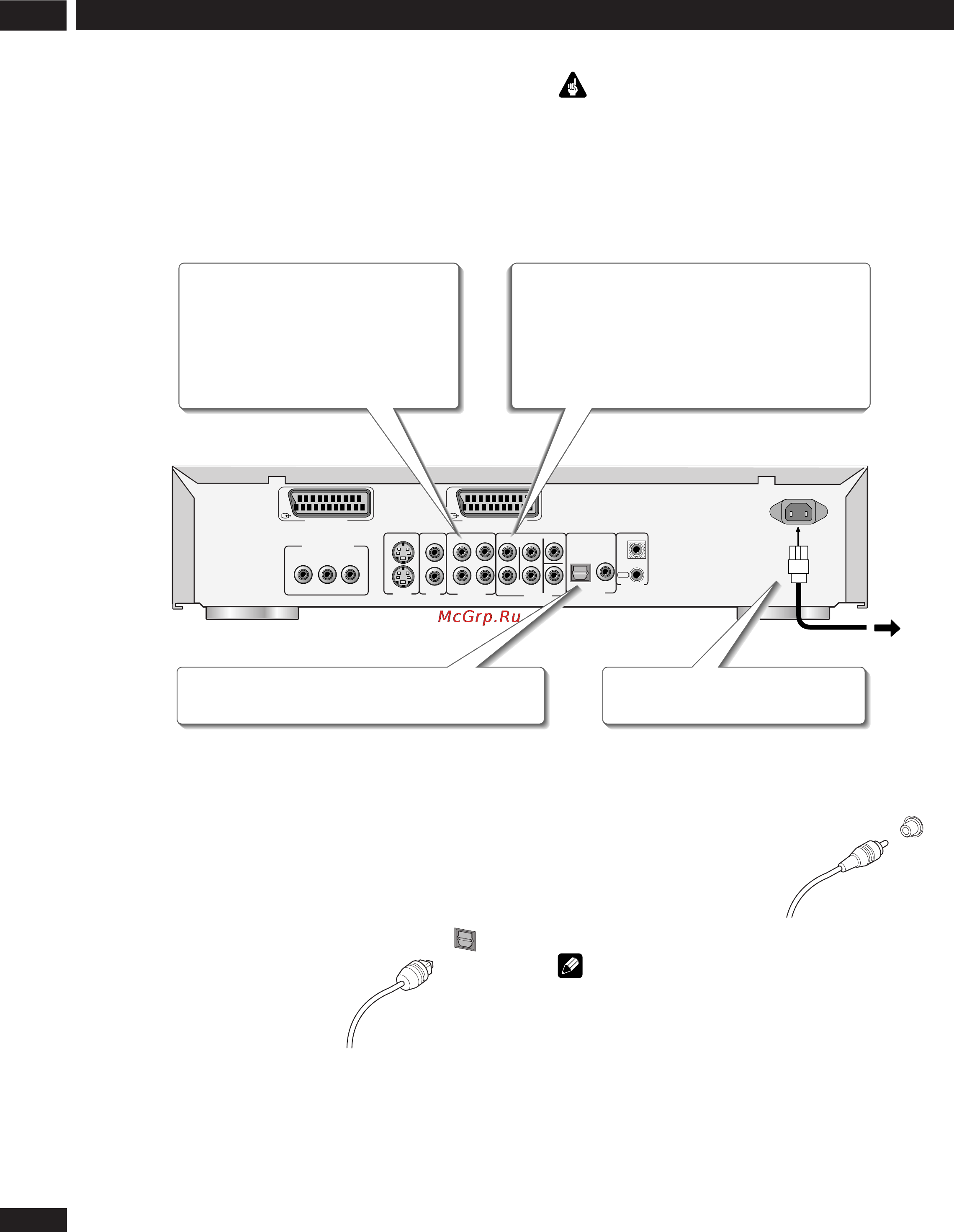 Pioneer DV-747A [10/56] Соединение 2