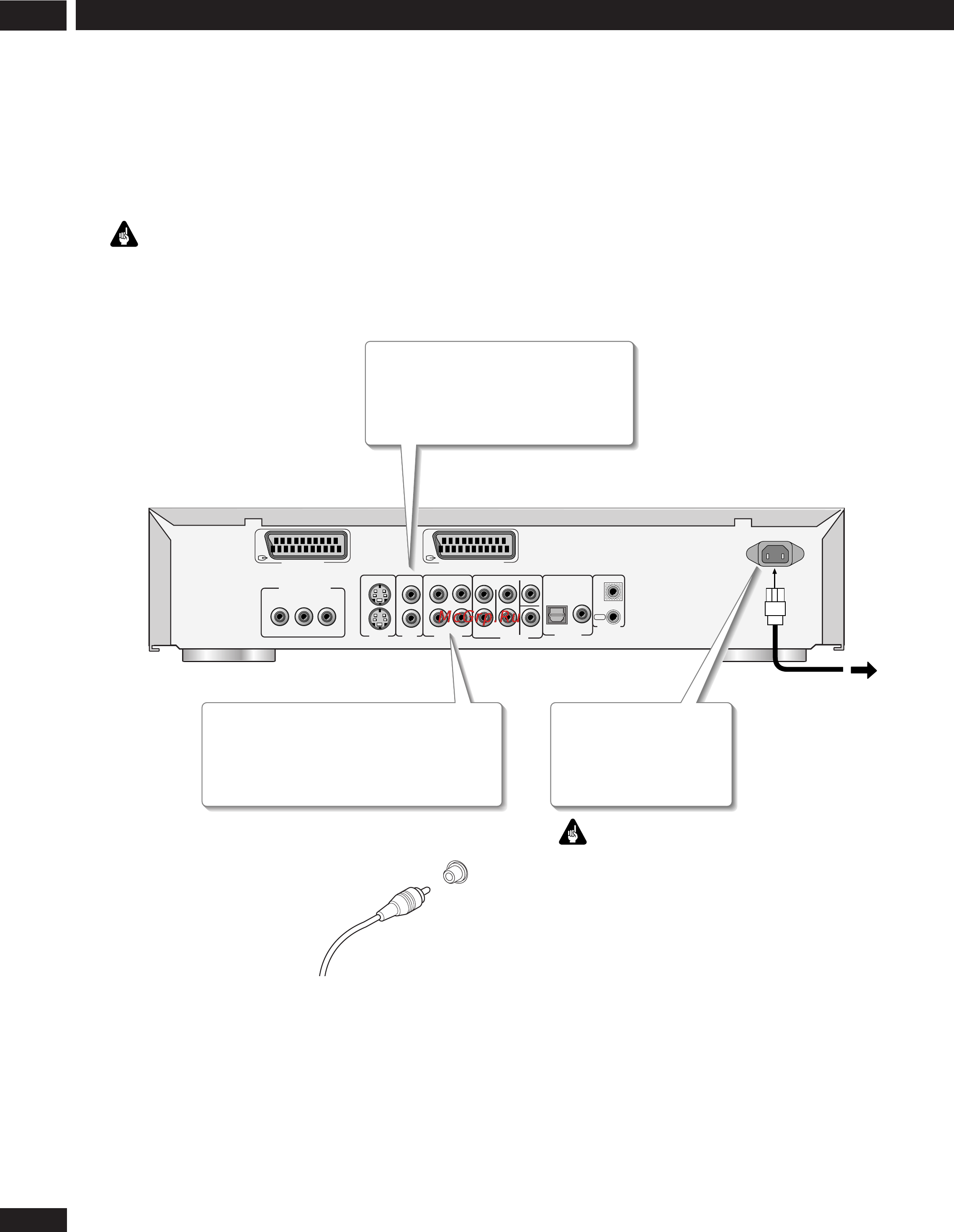 Pioneer DV-747A [8/56] Соединение 2