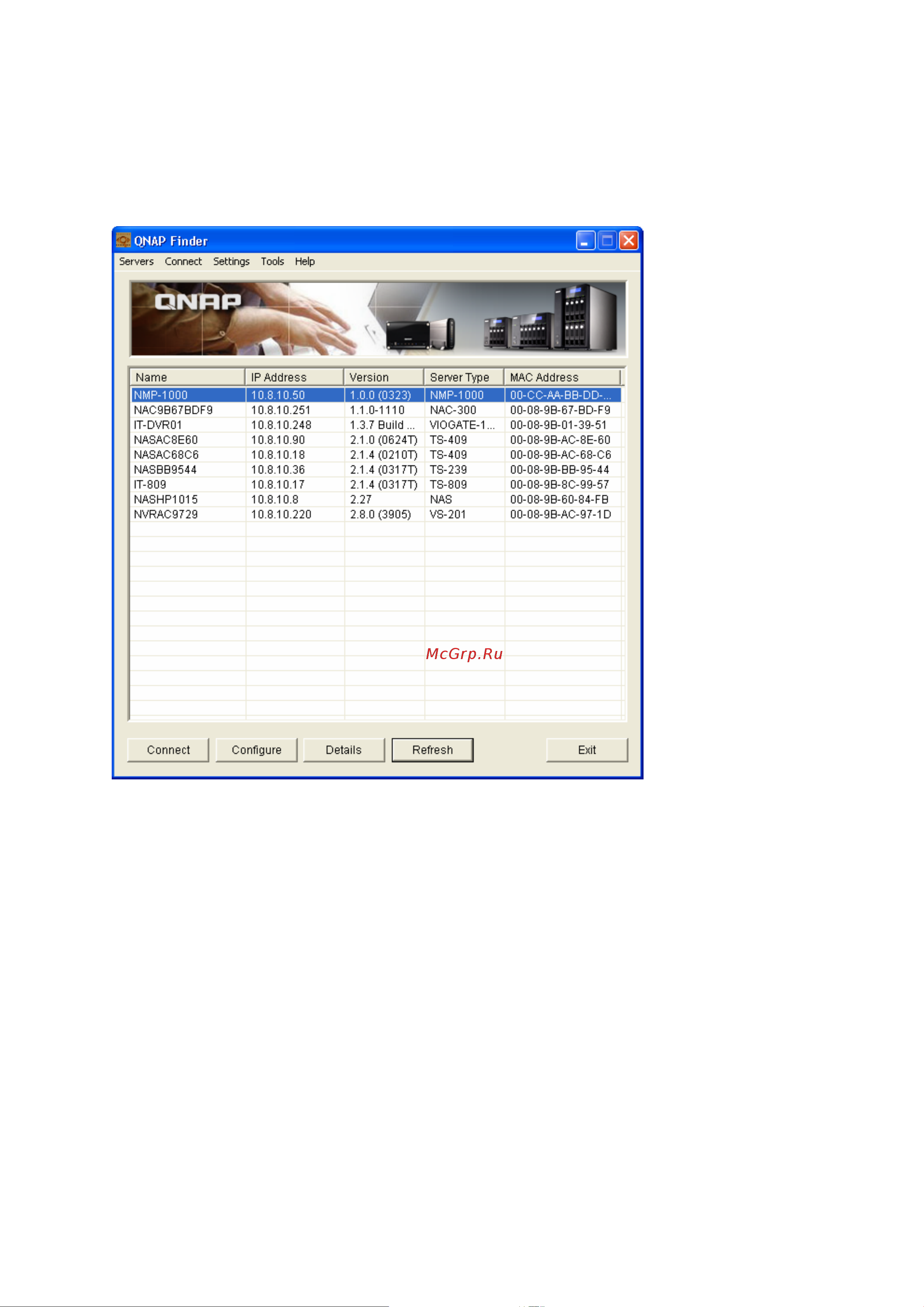 Qnap NMP-1000P Инструкция по эксплуатации онлайн [140/172] 38081