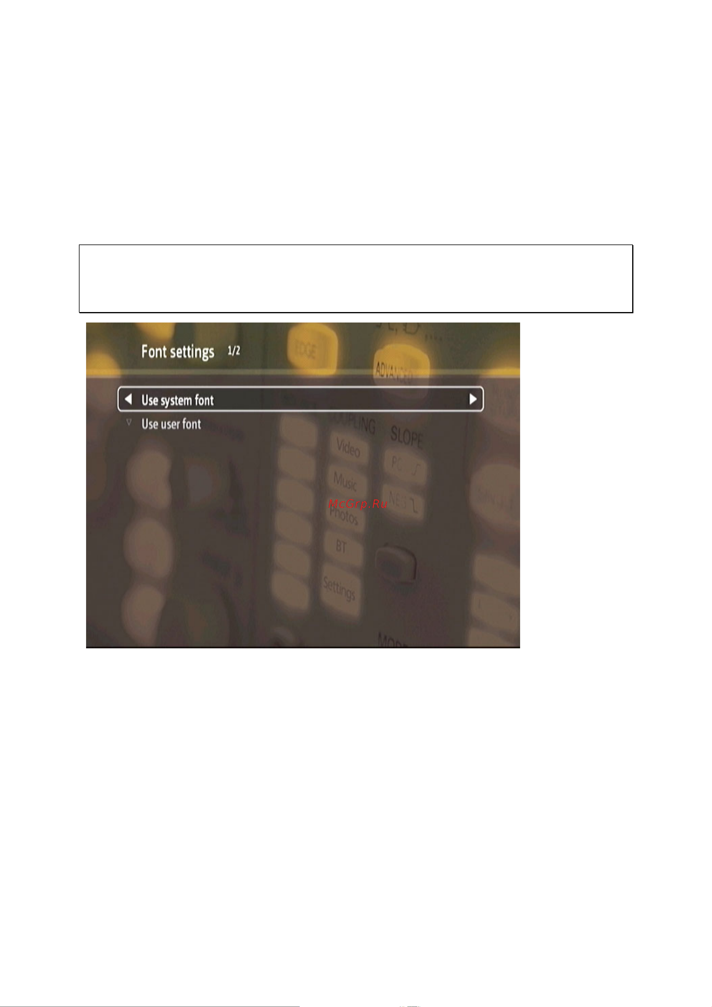 Qnap NMP-1000P [49/172] Font settings настройки шрифта