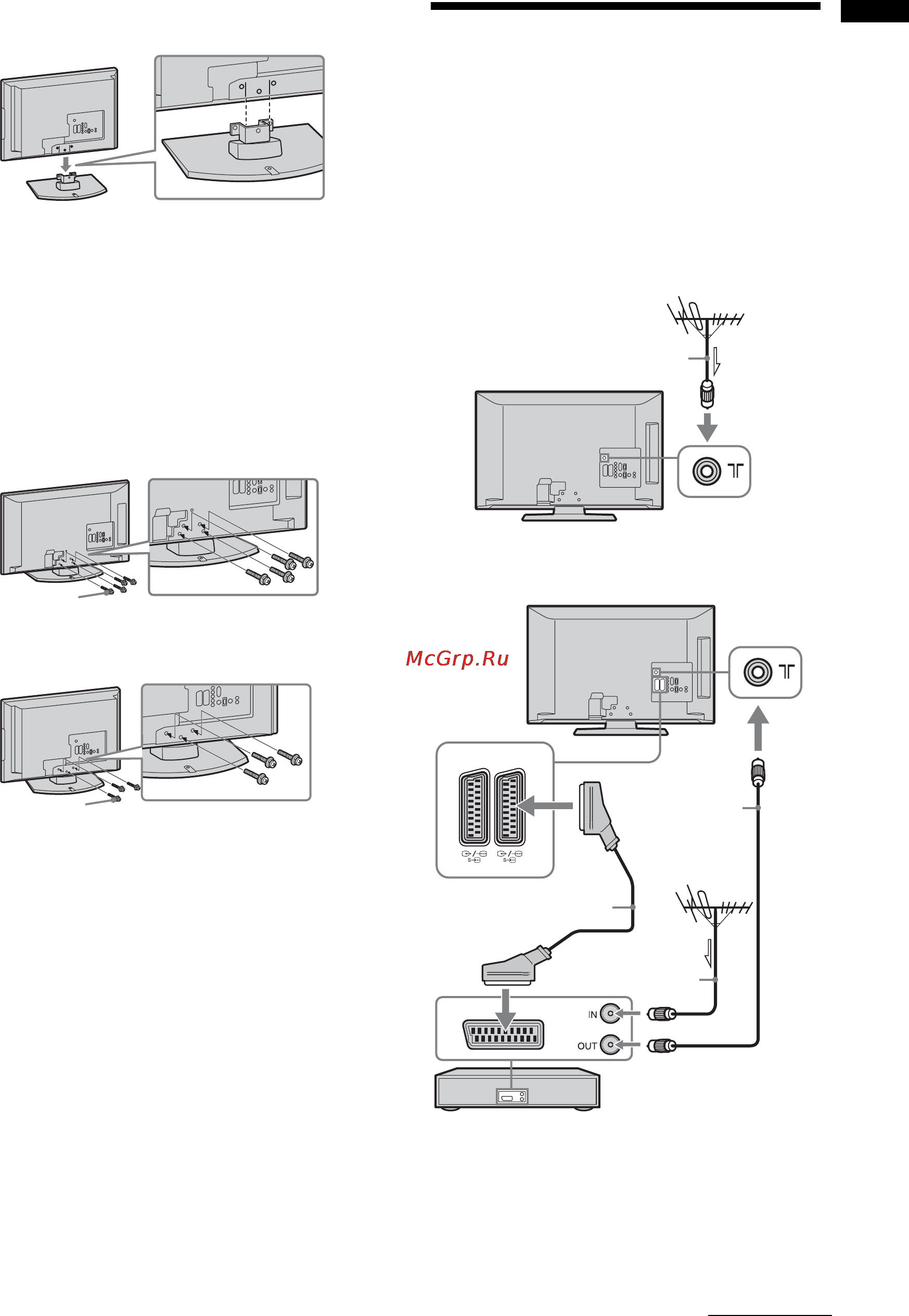 Sony KDL-22P5500 Инструкция по эксплуатации онлайн [5/44] 38282