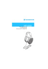 Sennheiser HD 650(009969) Руководство по эксплуатации