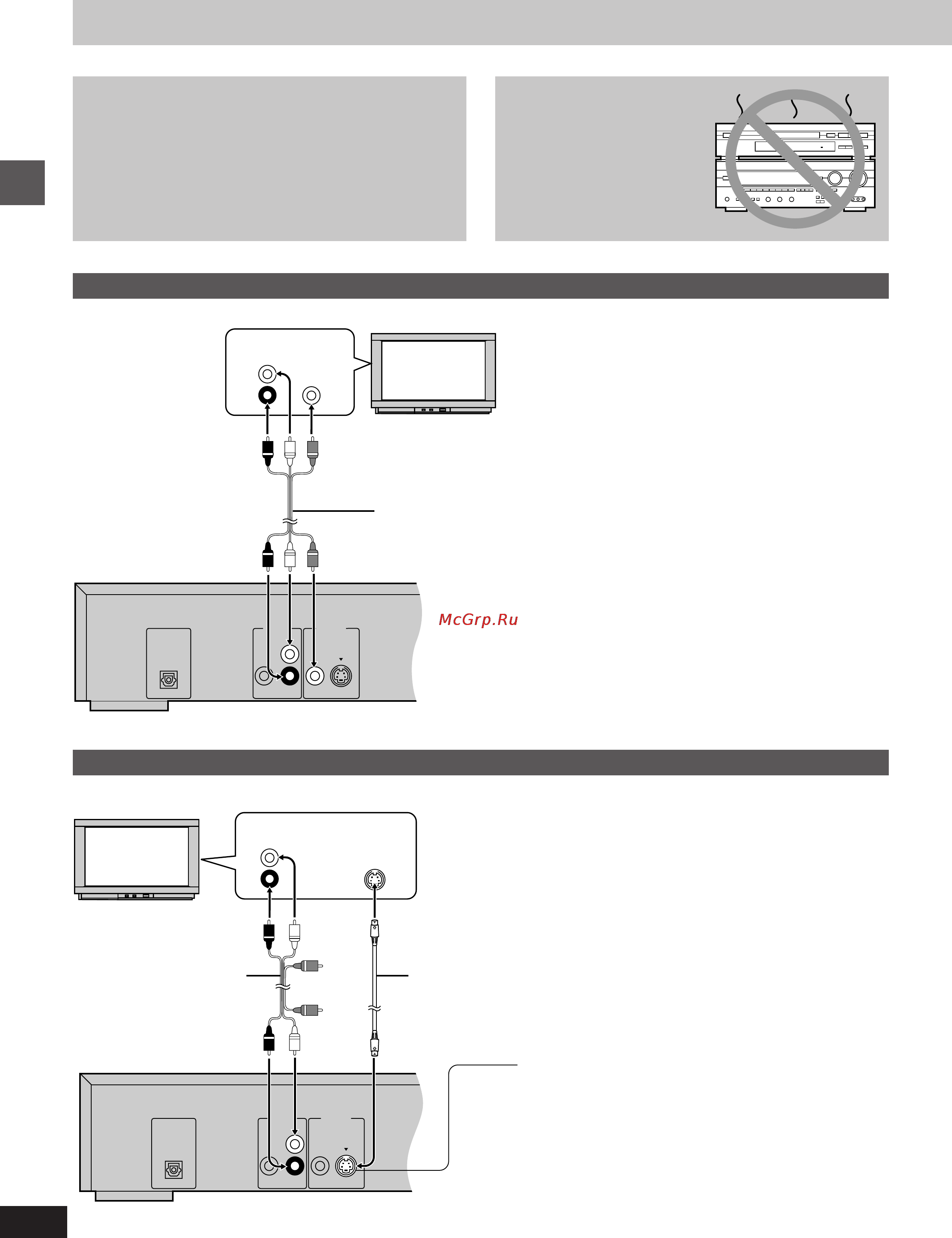 Yamaha DVD-S796 [12/40] Connecting to a television with s video input terminal
