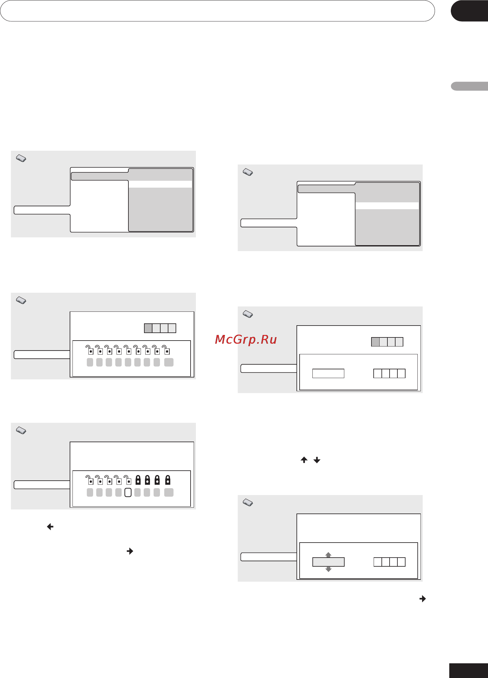 Pioneer DV-656A [57/146] Initial settings