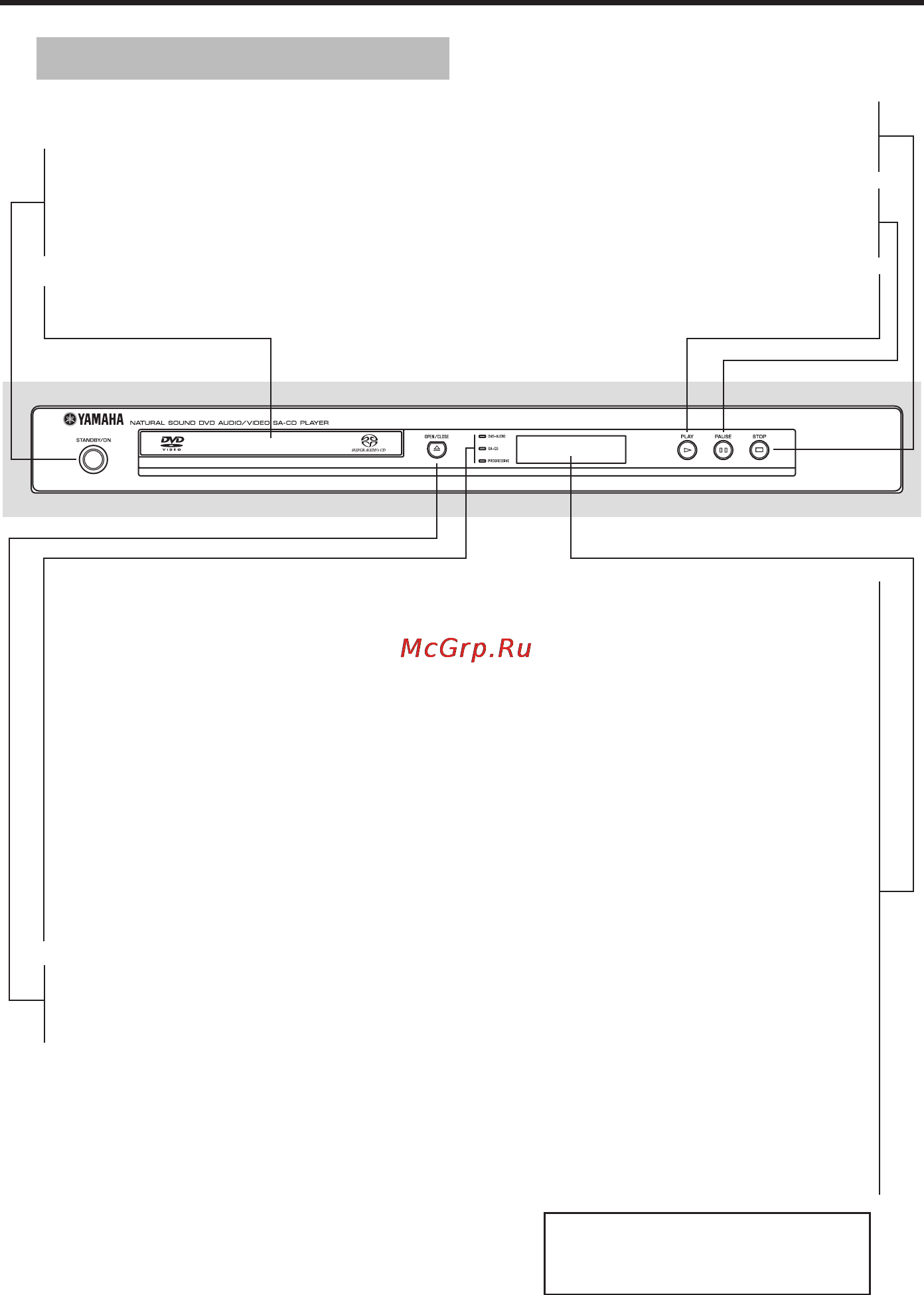 Yamaha DVD-S657 [8/44] Functional overview