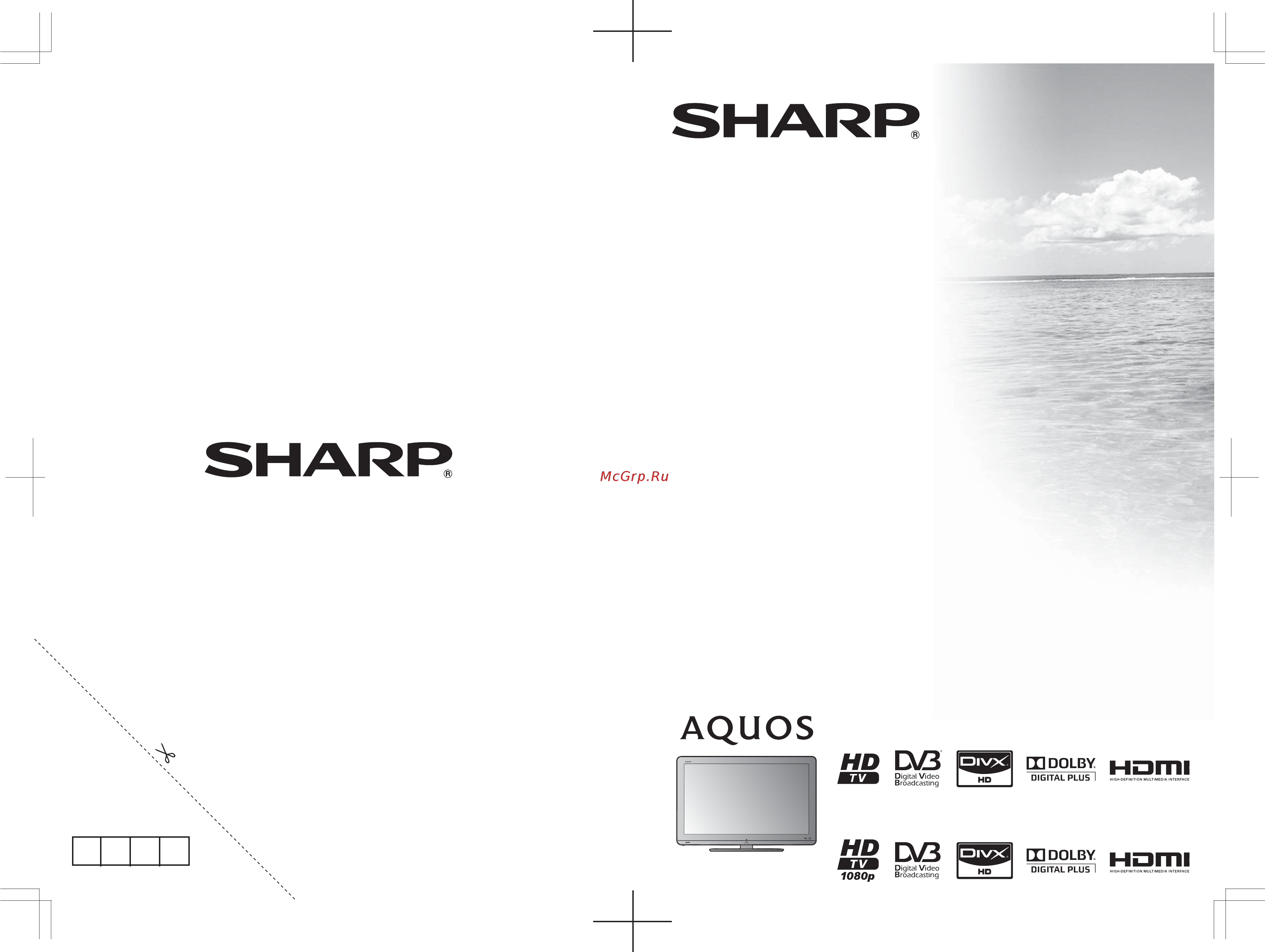 Sharp LC-32 LE320 RU Инструкция по эксплуатации онлайн