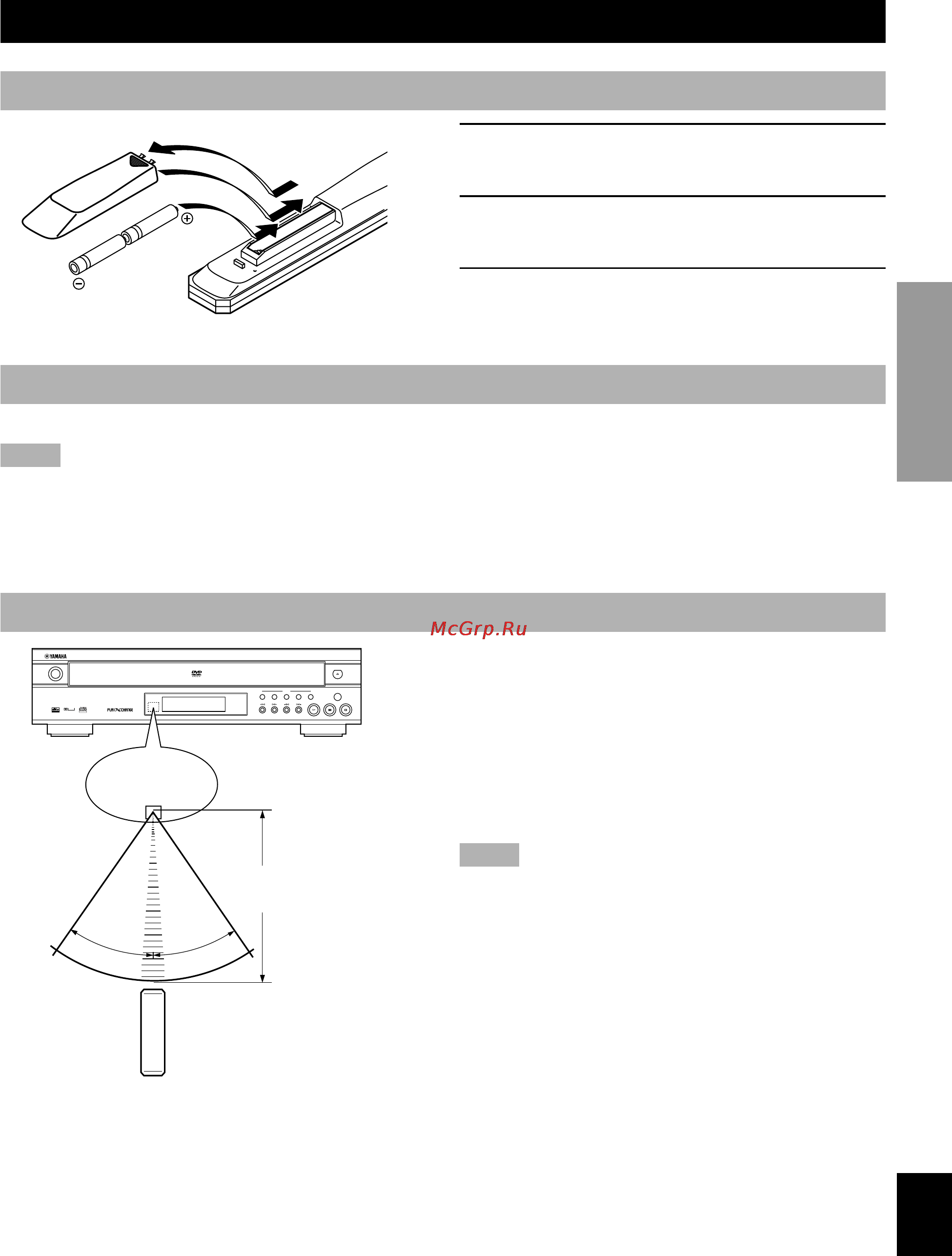 Yamaha DVD-C996 [9/38] Remote control